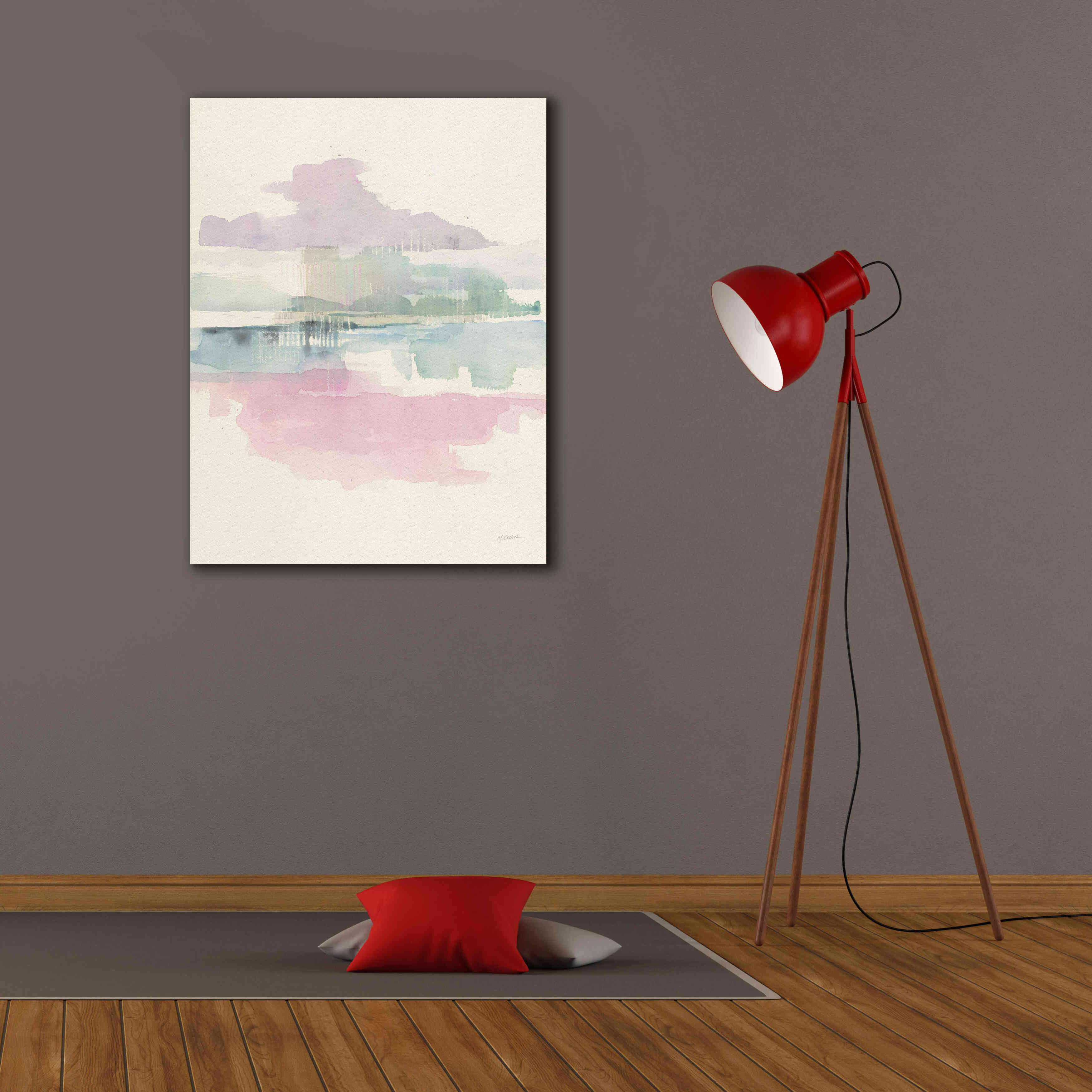 'Lifting Fog Crop' by Mike Schick, Giclee Canvas Wall Art,26x34