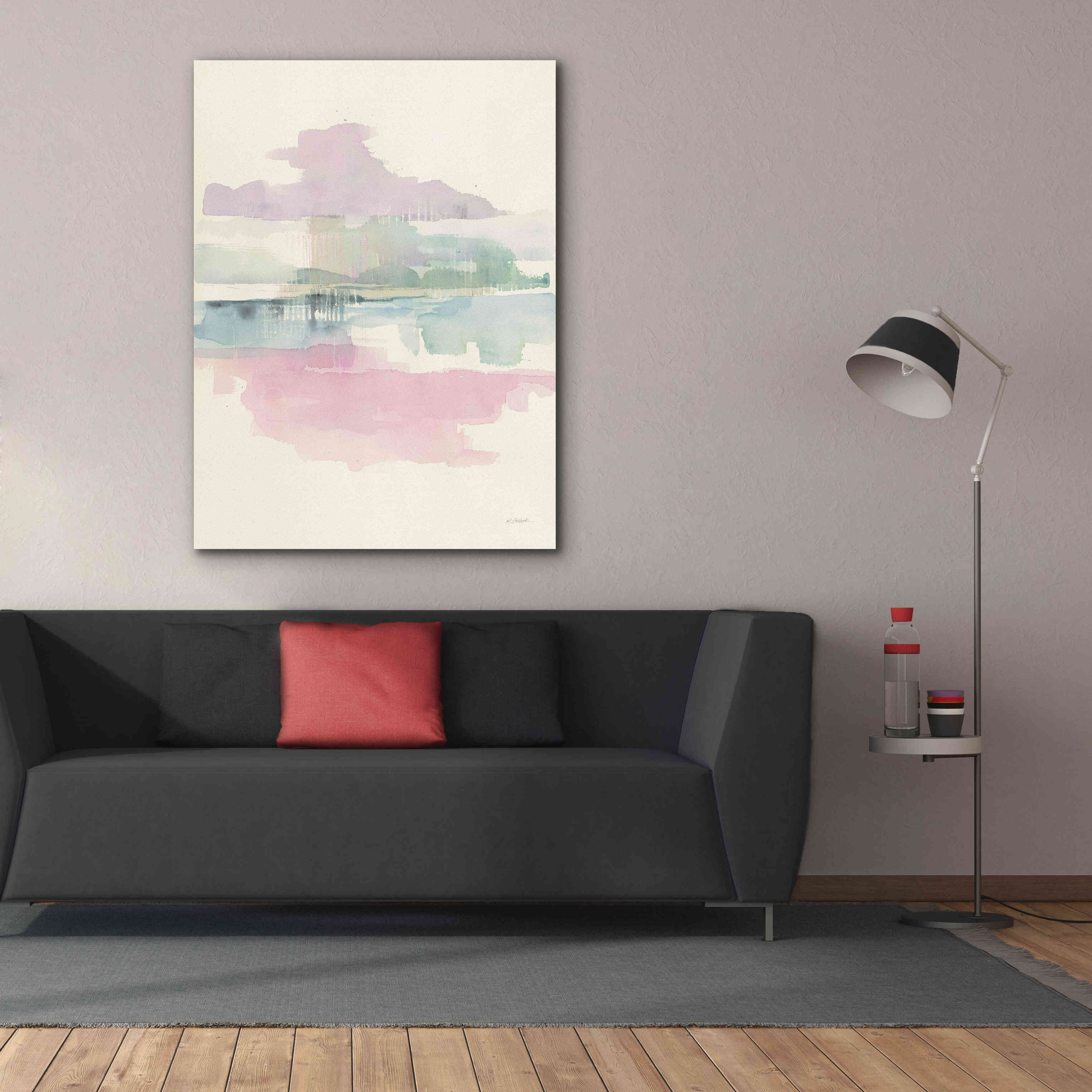 'Lifting Fog Crop' by Mike Schick, Giclee Canvas Wall Art,40x54