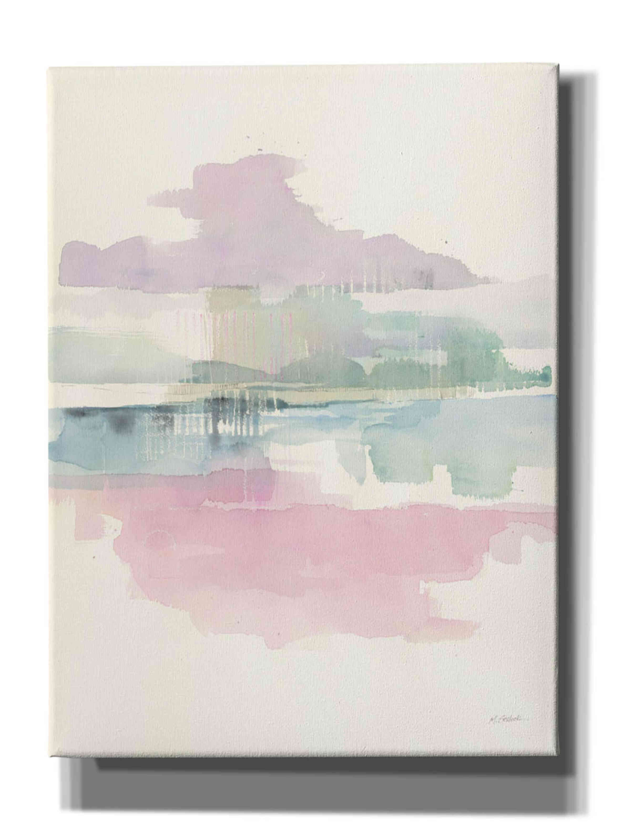 'Lifting Fog Crop' by Mike Schick, Giclee Canvas Wall Art