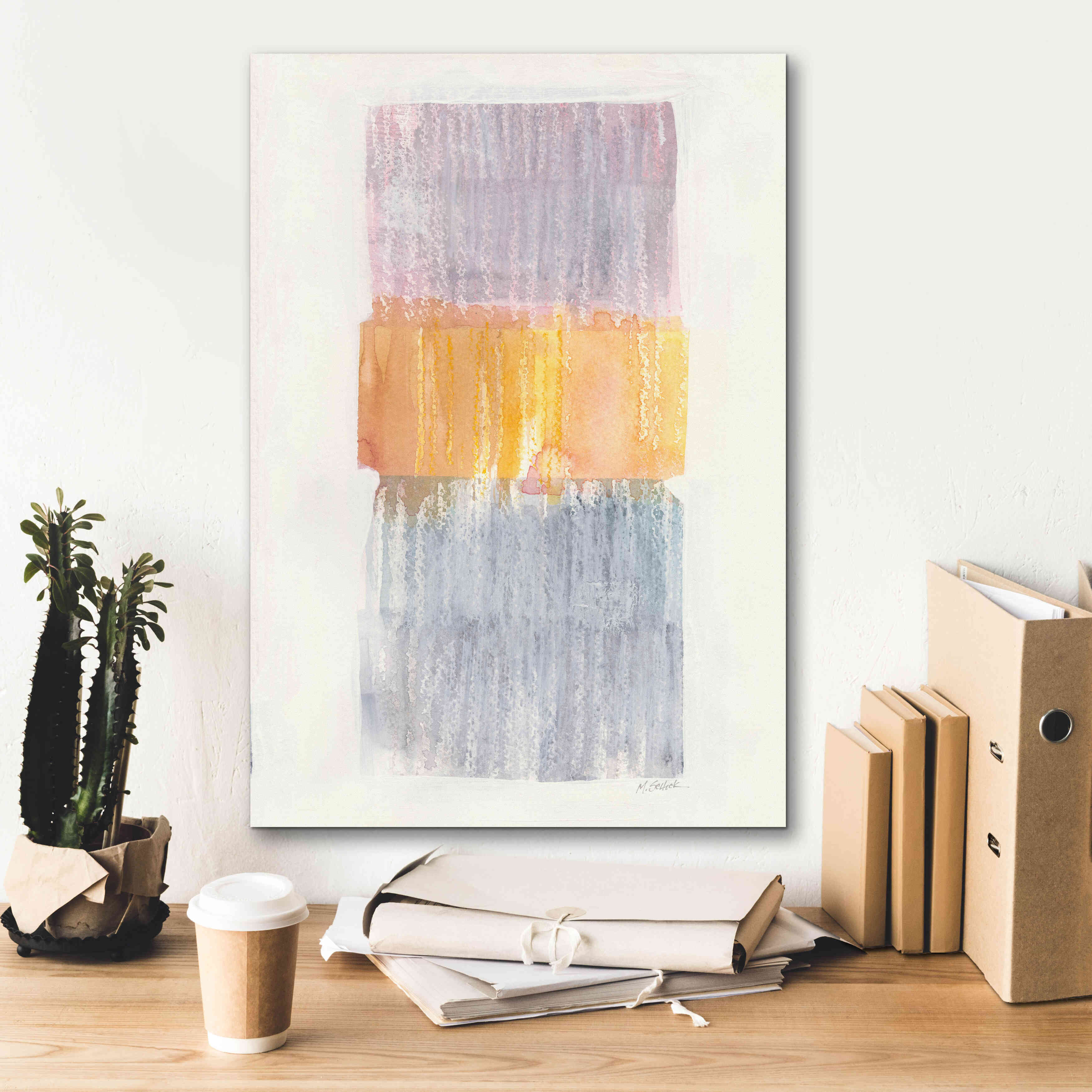 'Test Drive V2' by Mike Schick, Giclee Canvas Wall Art,18x26