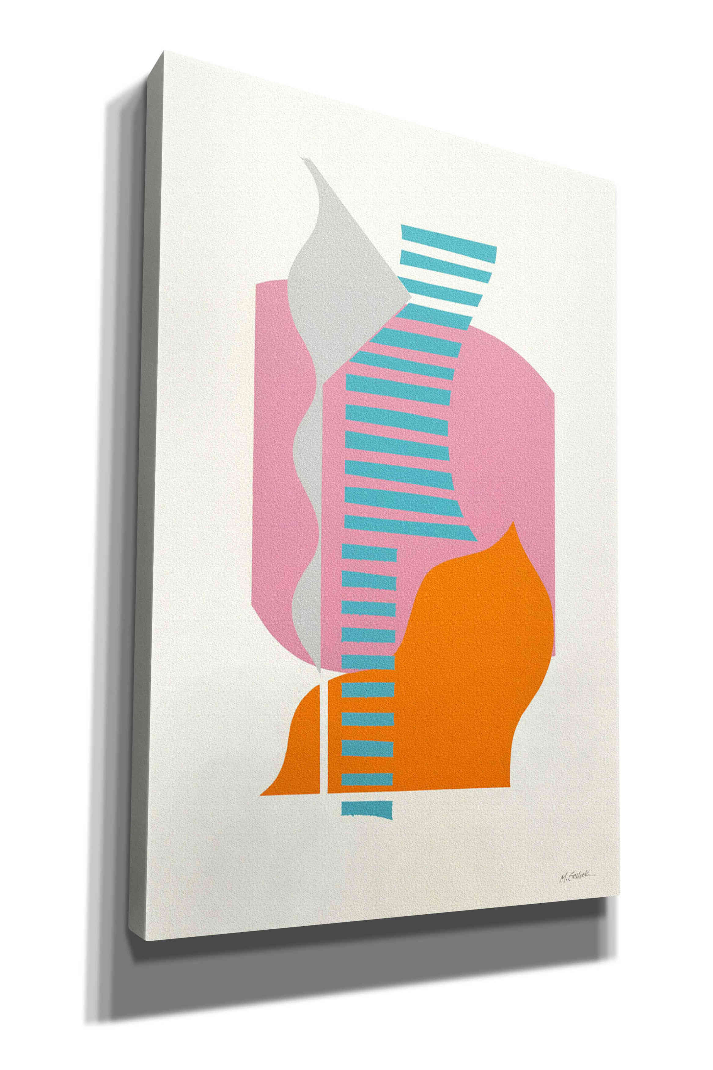 'Boardwalk' by Mike Schick, Giclee Canvas Wall Art