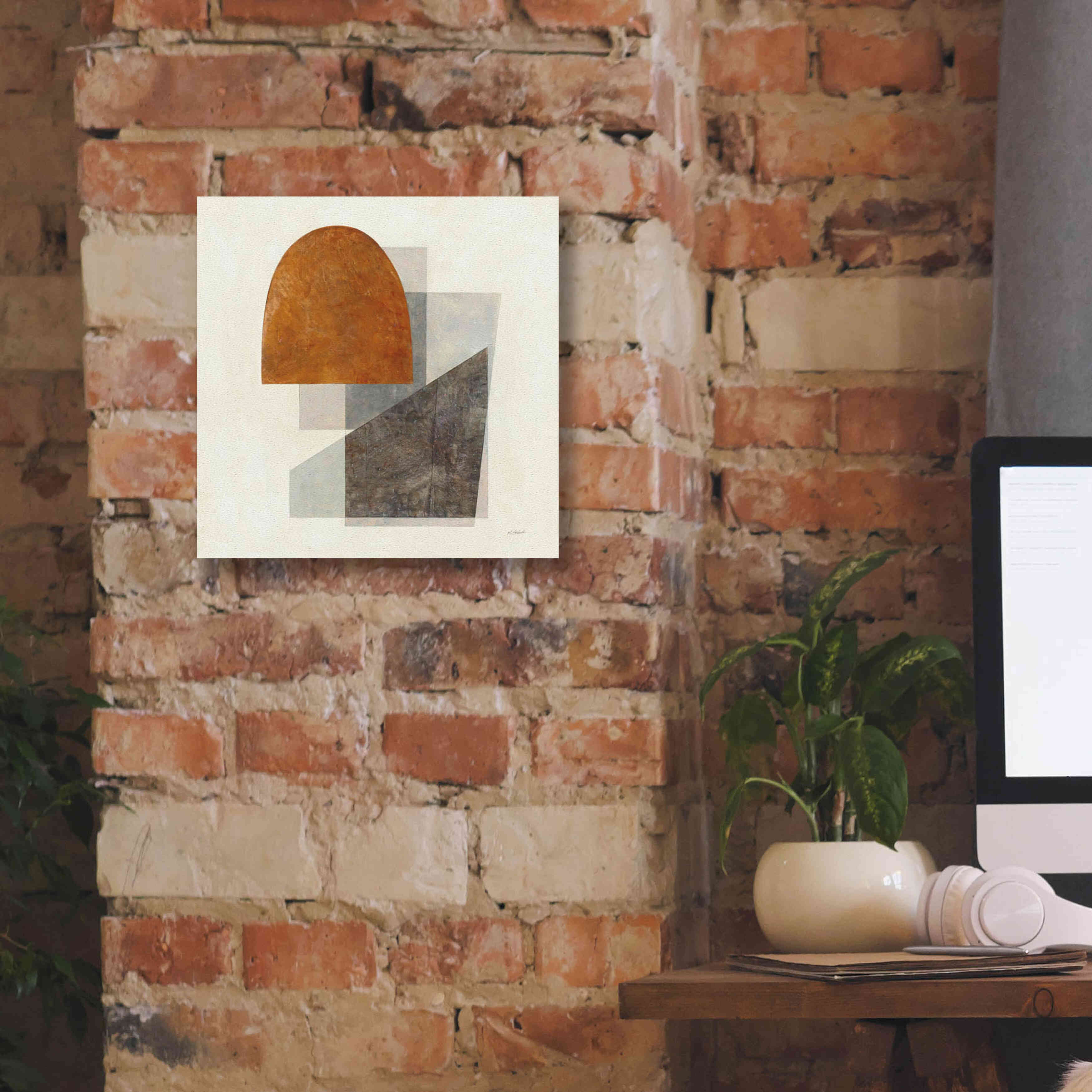 'Quintet I' by Mike Schick, Giclee Canvas Wall Art,12x12