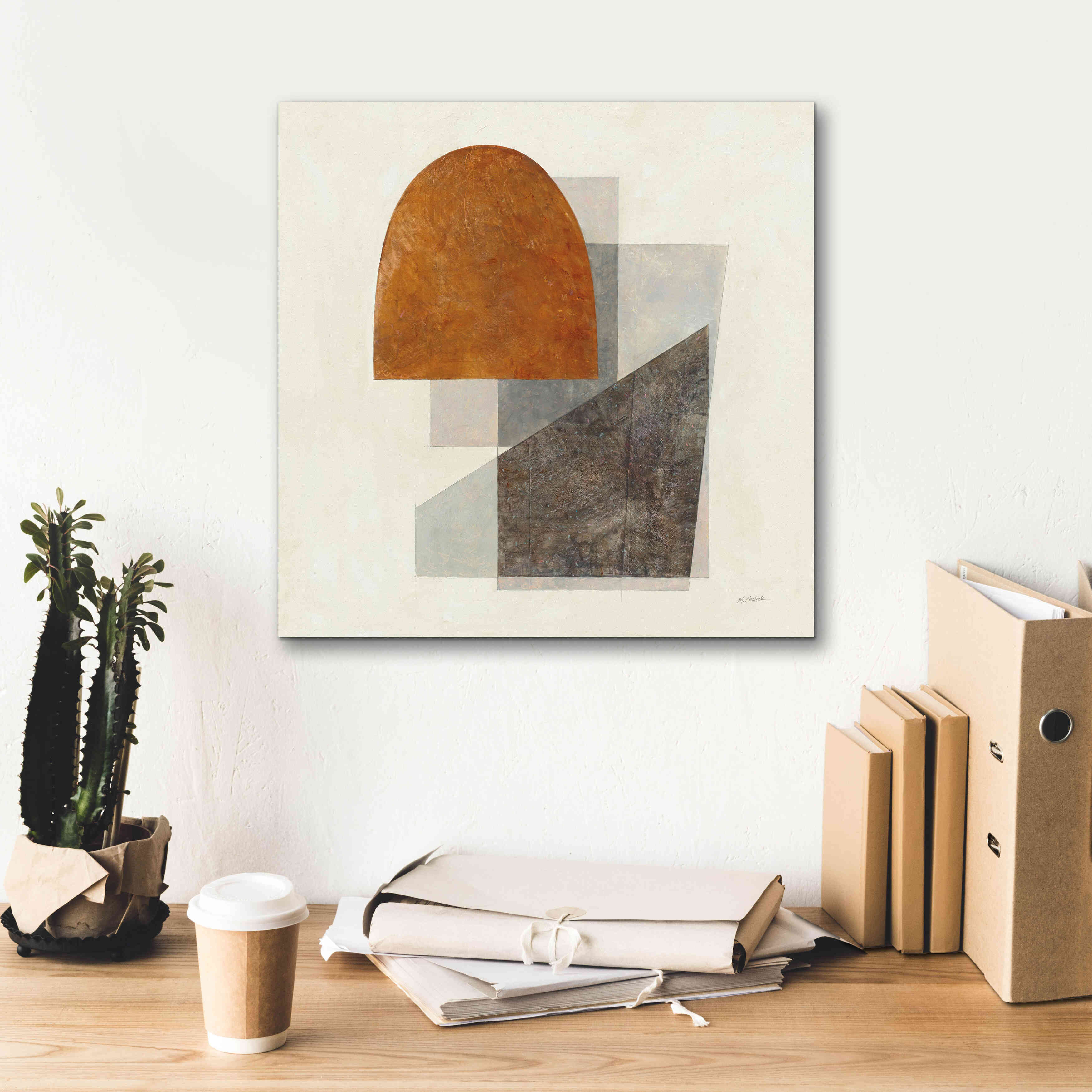 'Quintet I' by Mike Schick, Giclee Canvas Wall Art,18x18