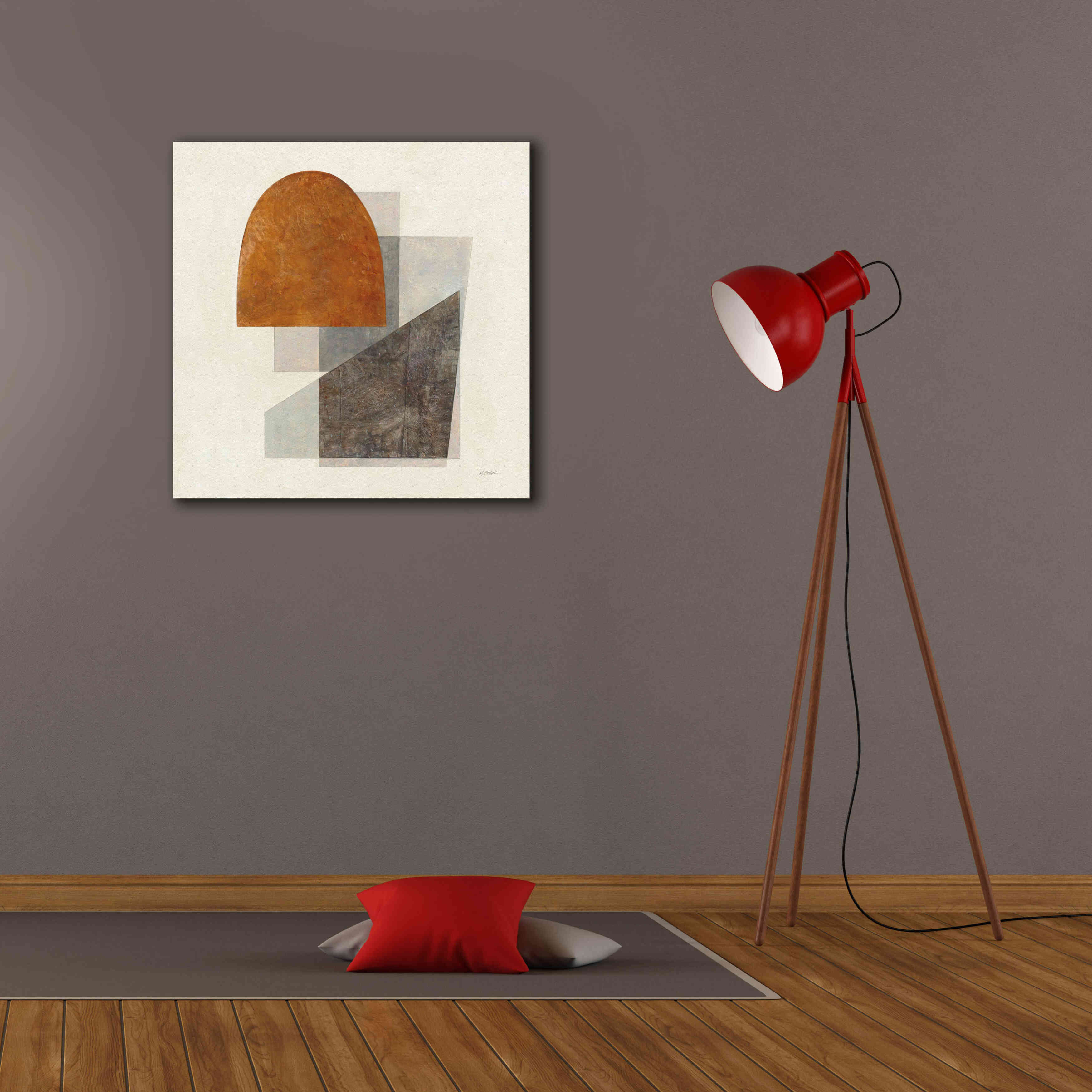 'Quintet I' by Mike Schick, Giclee Canvas Wall Art,26x26