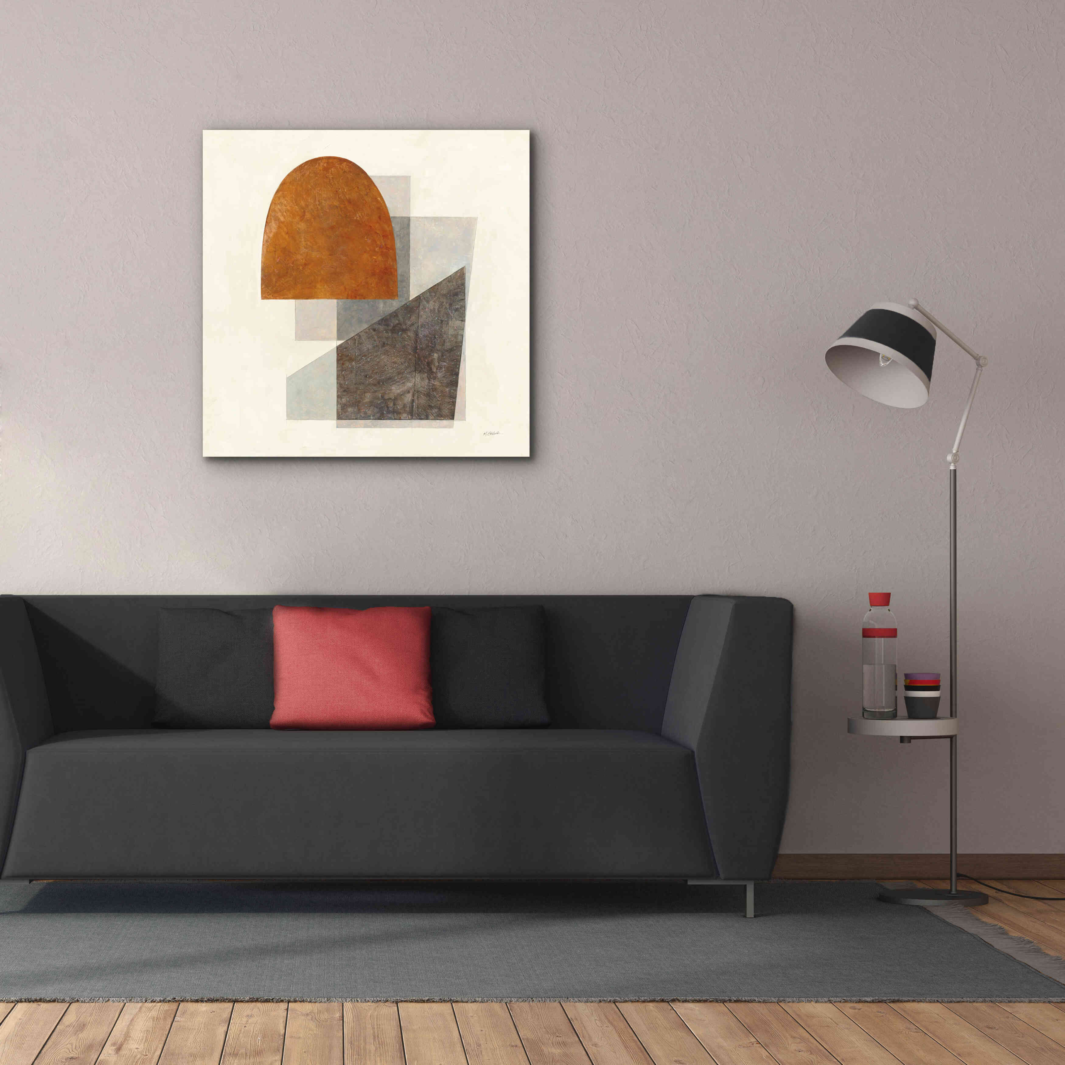 'Quintet I' by Mike Schick, Giclee Canvas Wall Art,37x37