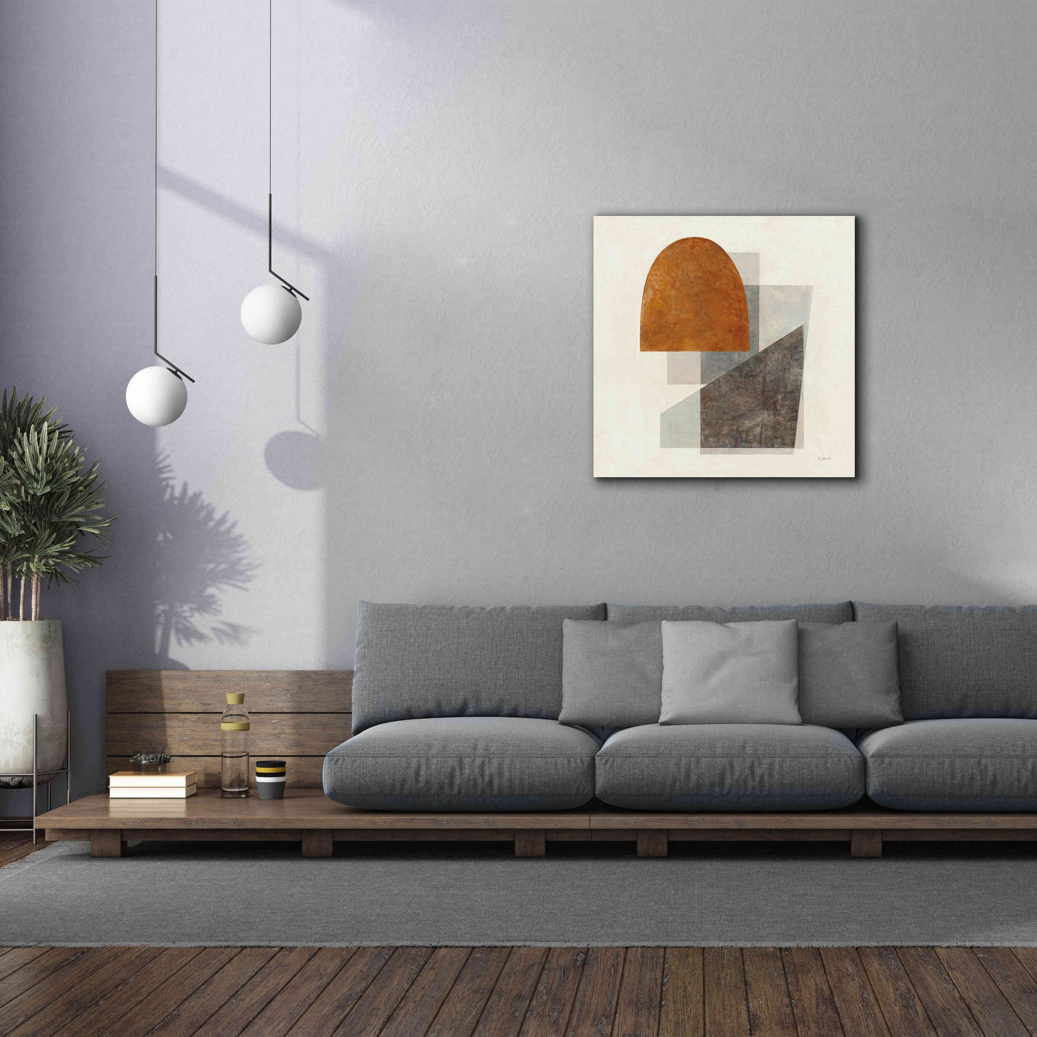 'Quintet I' by Mike Schick, Giclee Canvas Wall Art,37x37