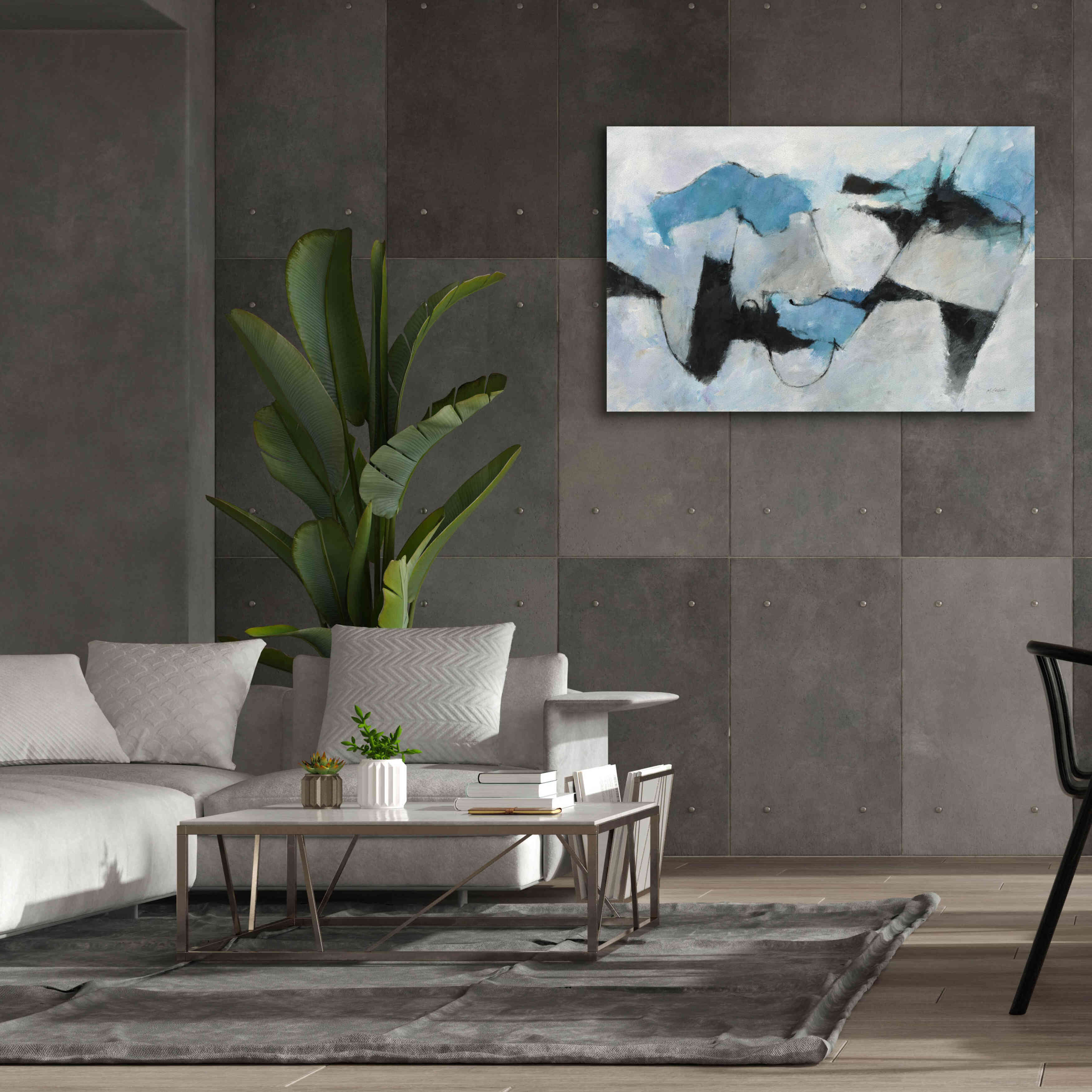 'Shadow Of Winter' by Mike Schick, Giclee Canvas Wall Art,60x40