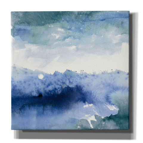 Image of 'Midnight At The Lake II Cool' by Mike Schick, Giclee Canvas Wall Art
