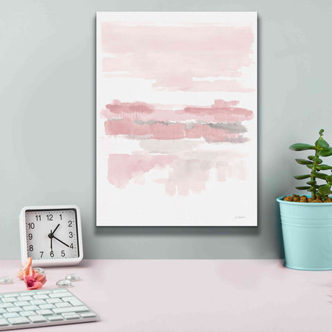 Image of 'Blush Wetlands Crop' by Mike Schick, Giclee Canvas Wall Art,12x16