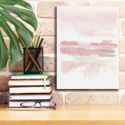 Image of 'Blush Wetlands Crop' by Mike Schick, Giclee Canvas Wall Art,12x16