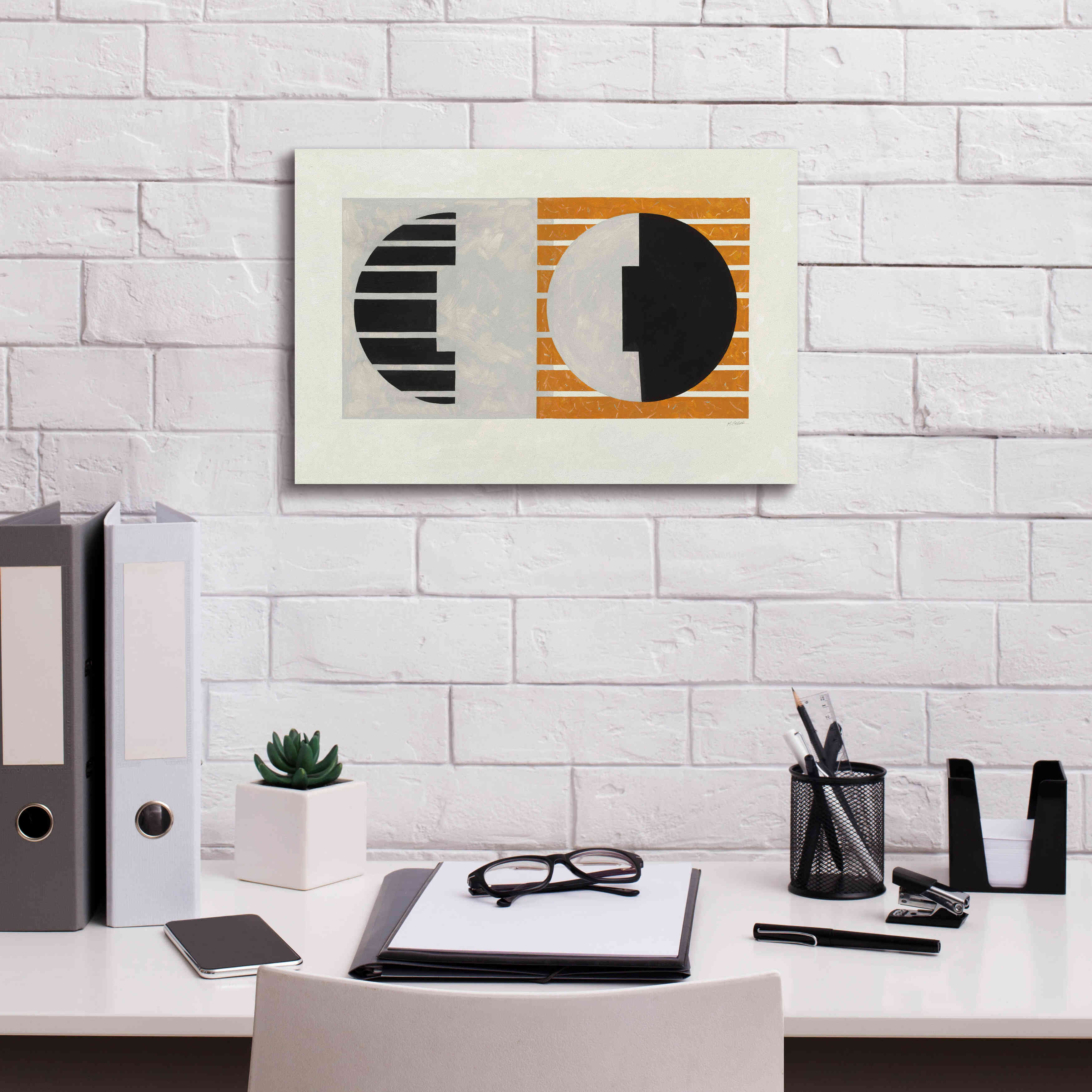 'Latitude' by Mike Schick, Giclee Canvas Wall Art,18x12