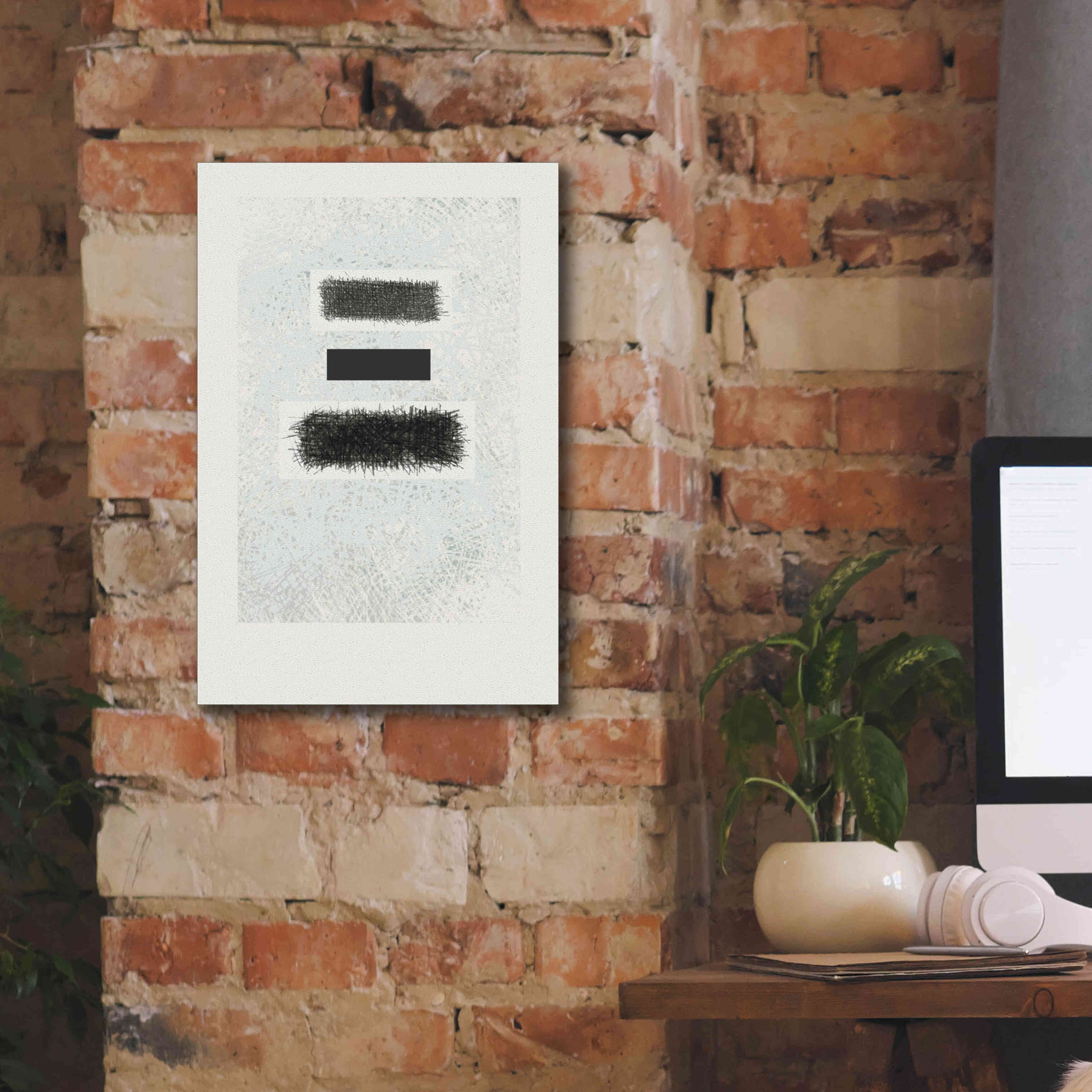 'Blackout' by Mike Schick, Giclee Canvas Wall Art,12x18