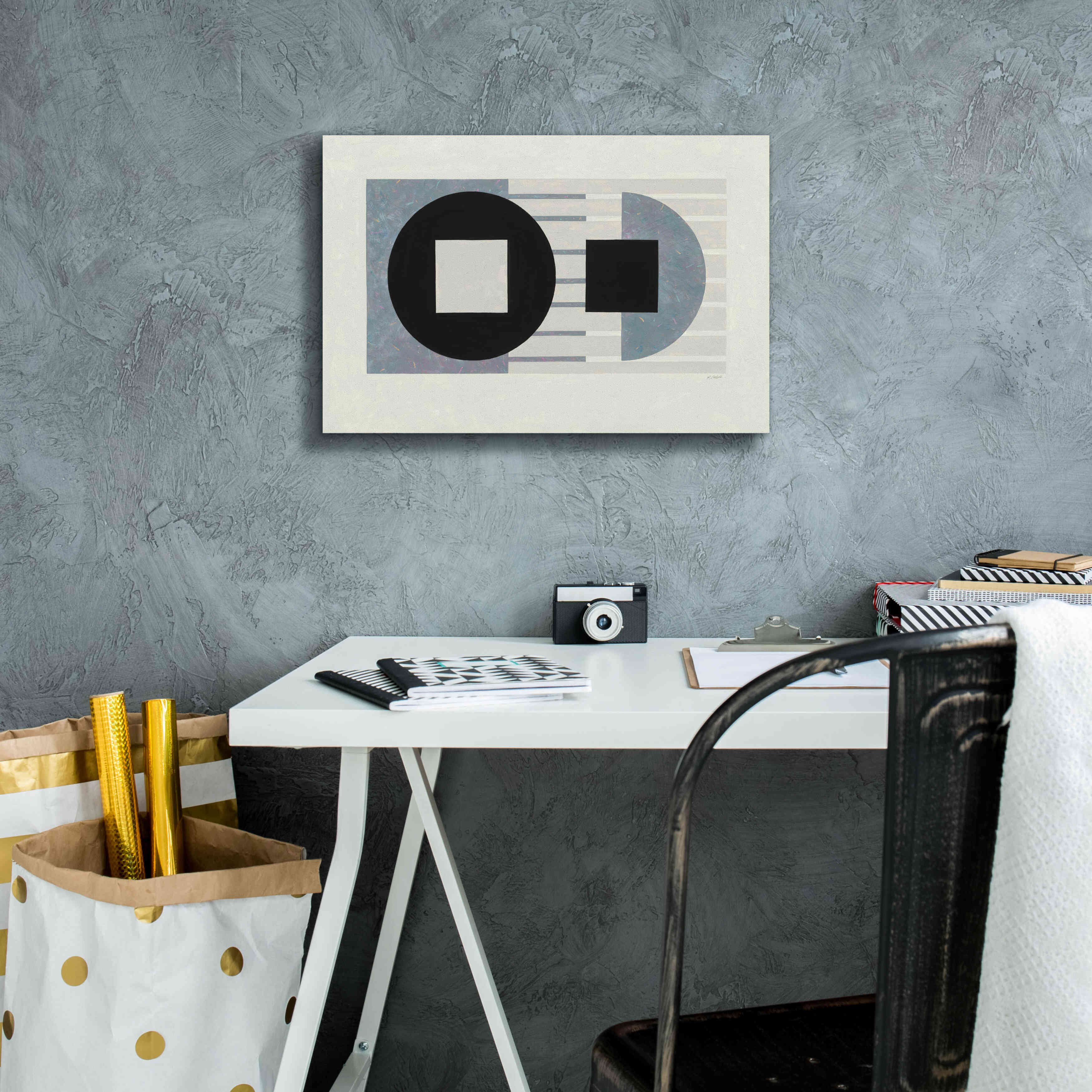 'Laterally Speaking' by Mike Schick, Giclee Canvas Wall Art,18x12