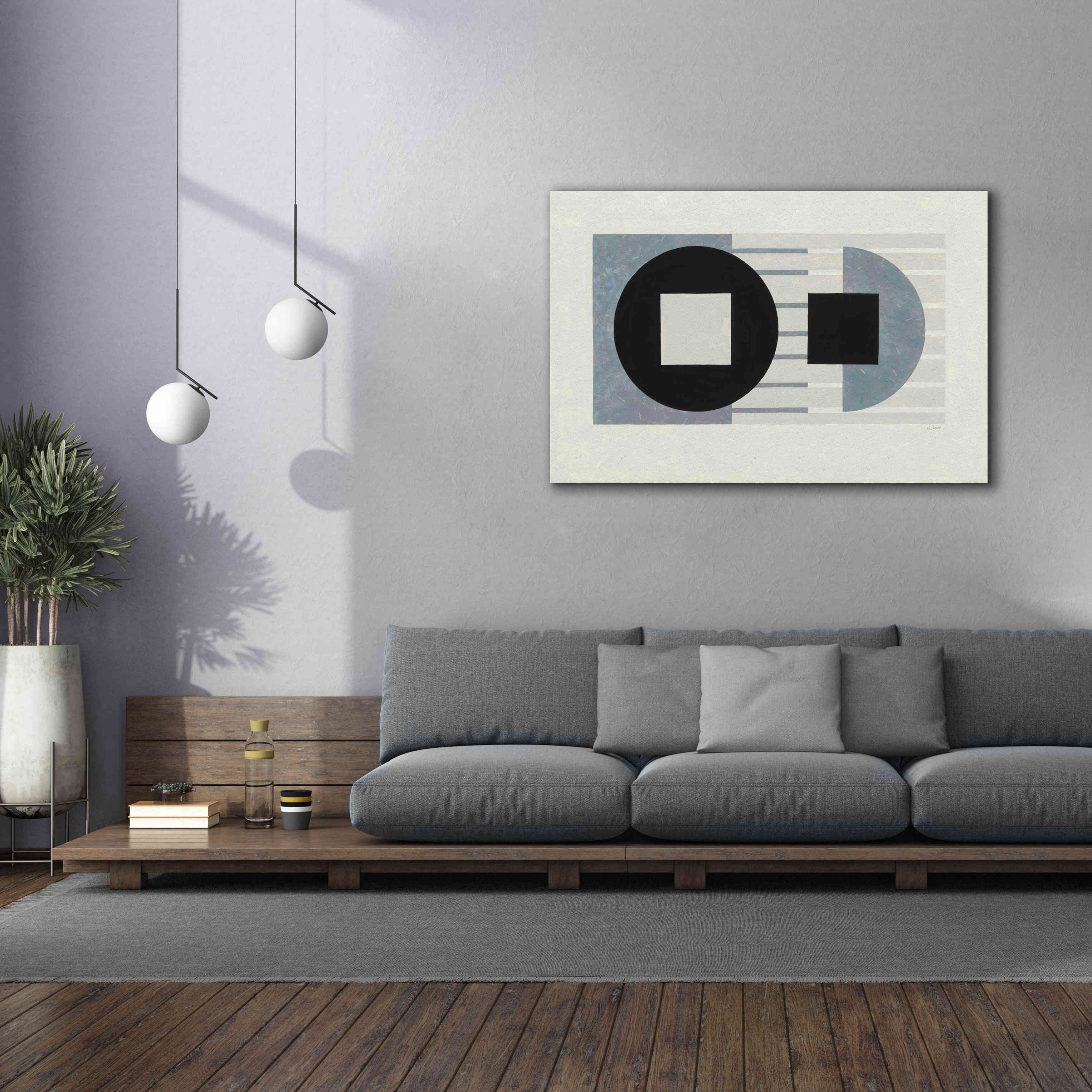 'Laterally Speaking' by Mike Schick, Giclee Canvas Wall Art,60x40