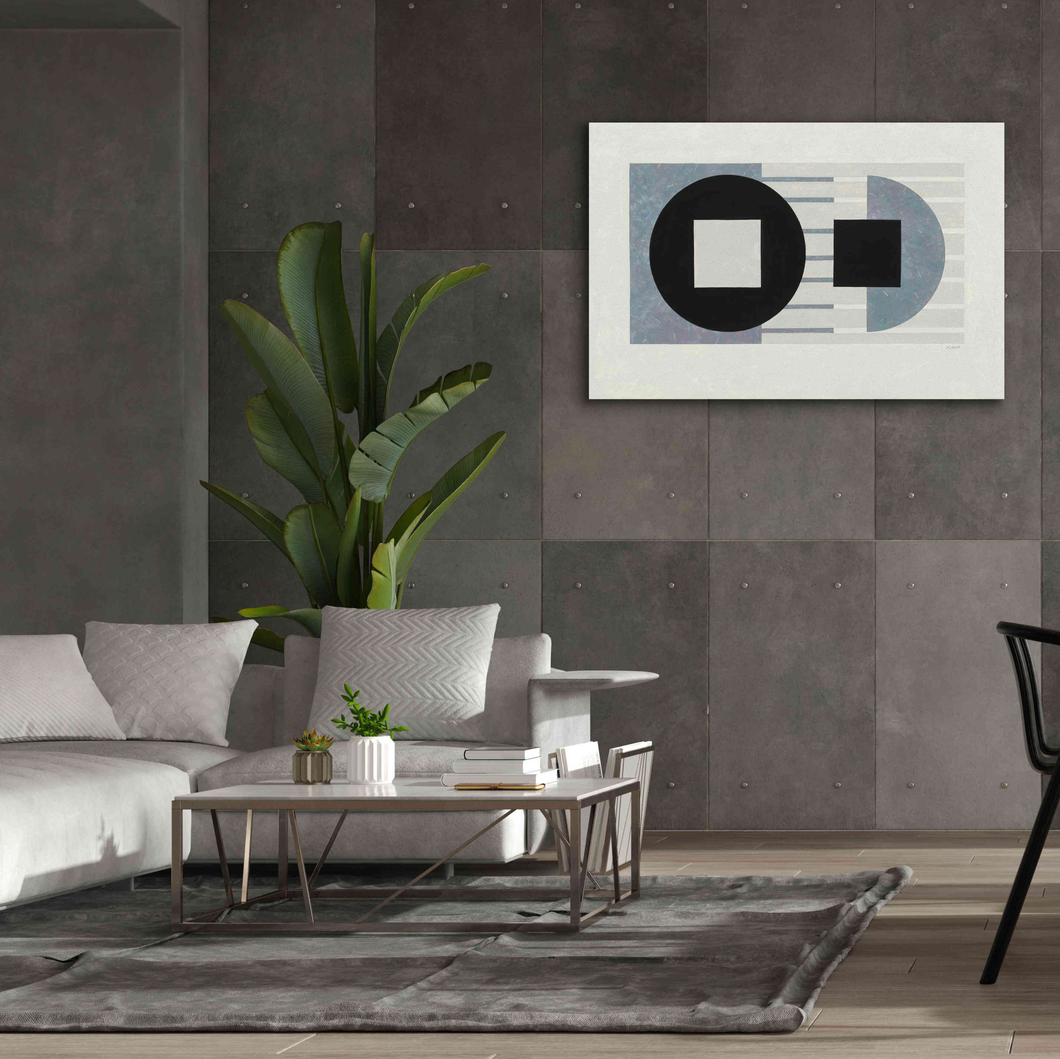 'Laterally Speaking' by Mike Schick, Giclee Canvas Wall Art,60x40