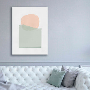 'Buoyant Pink And Green' by Mike Schick, Giclee Canvas Wall Art,40x54