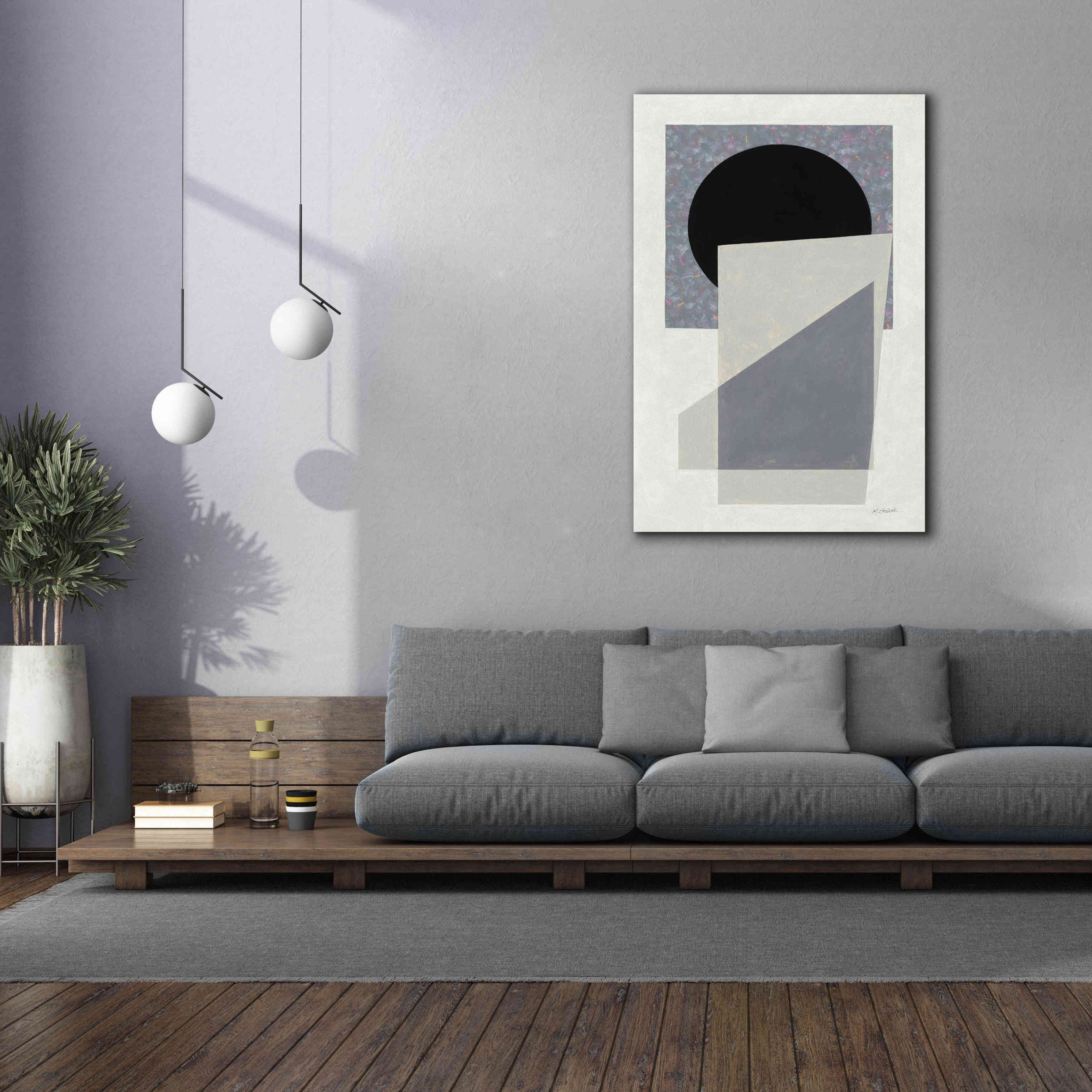 'Full Moon I' by Mike Schick, Giclee Canvas Wall Art,40 x 60