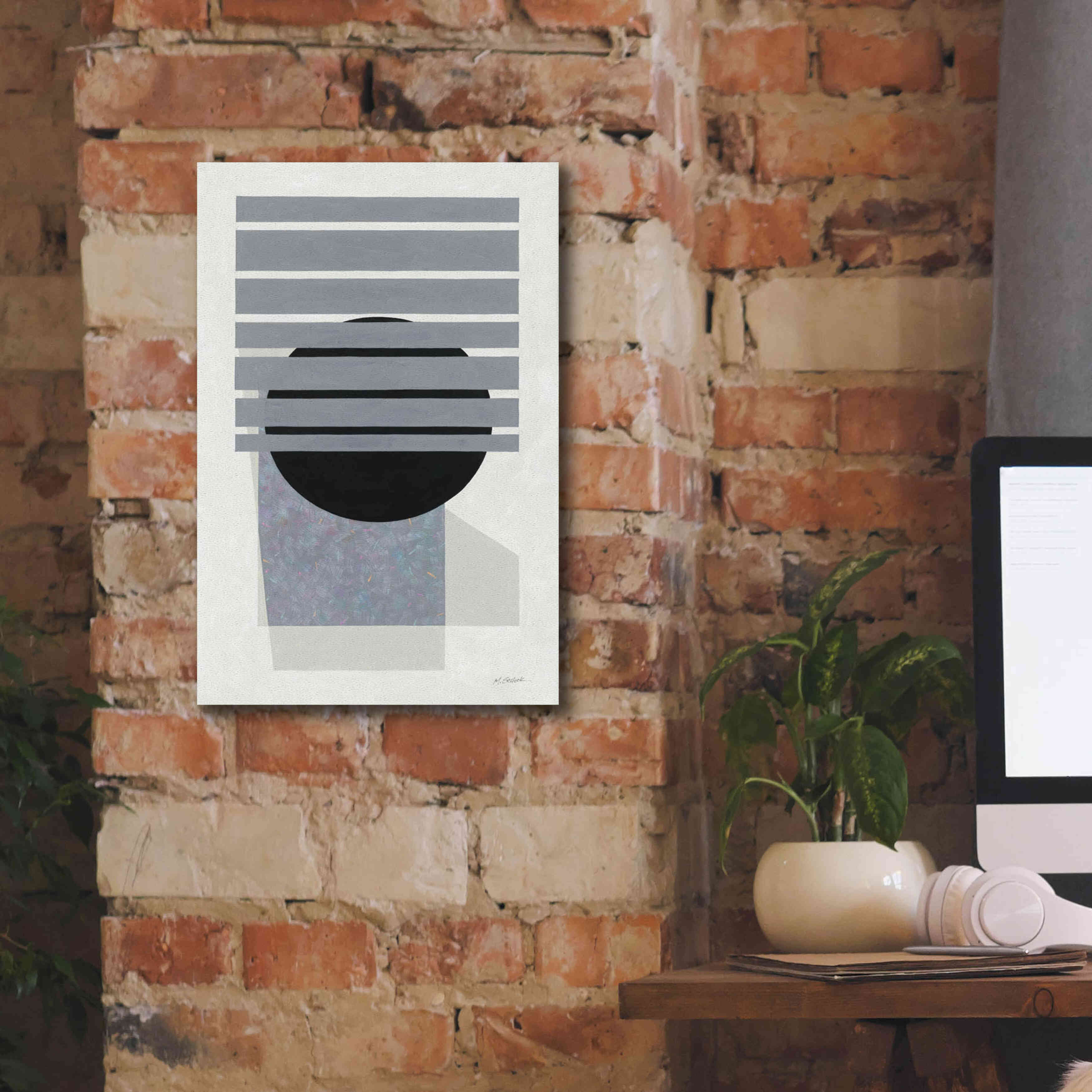 'Full Moon II' by Mike Schick, Giclee Canvas Wall Art,12 x 18