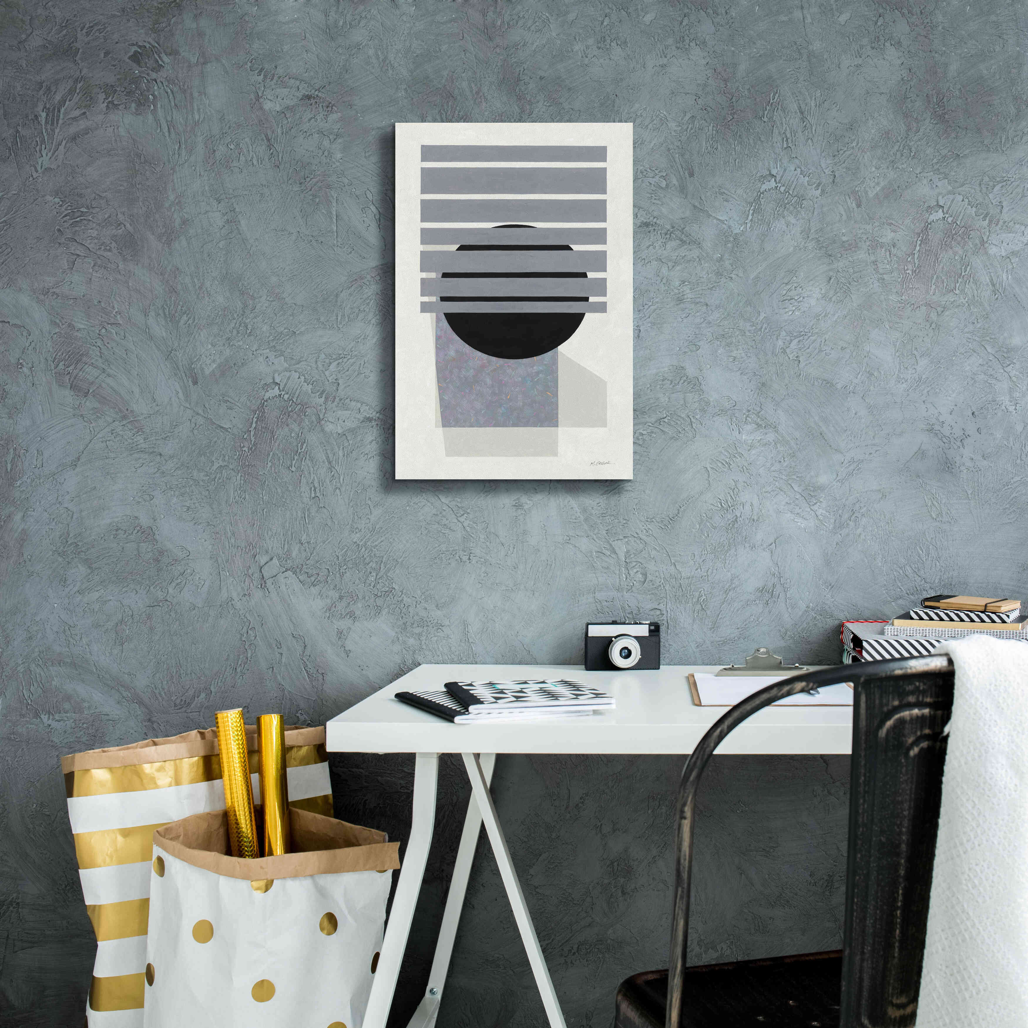 'Full Moon II' by Mike Schick, Giclee Canvas Wall Art,12 x 18