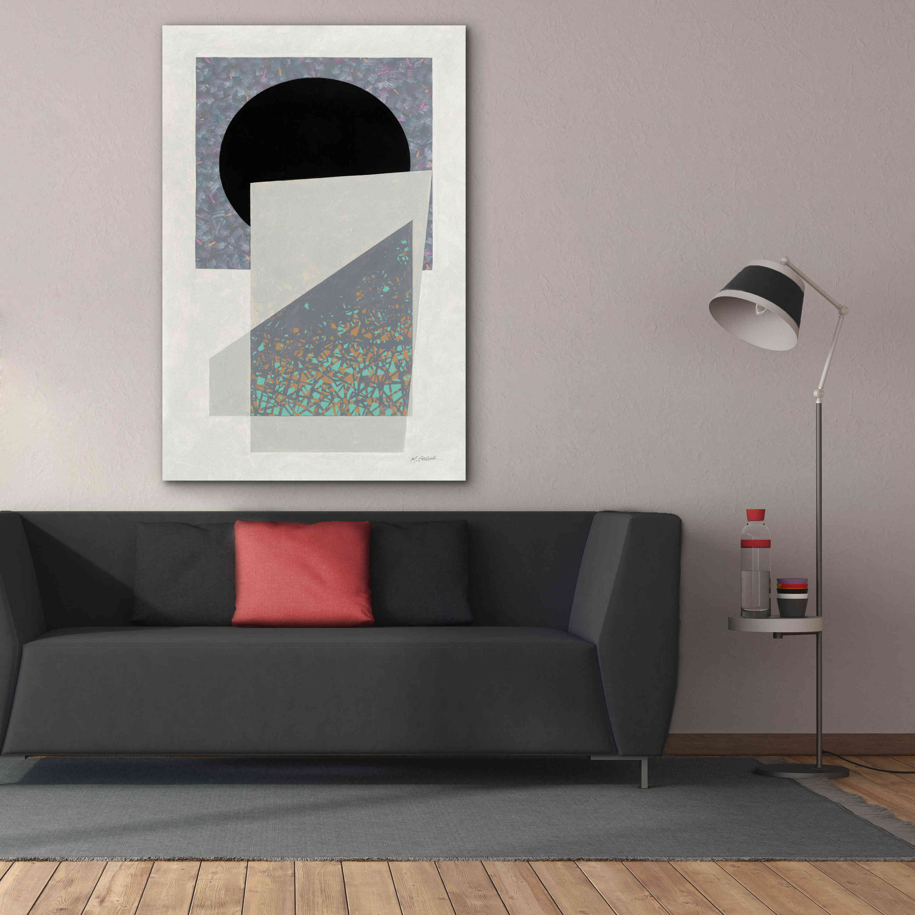 'Full Moon I V2' by Mike Schick, Giclee Canvas Wall Art,40 x 60