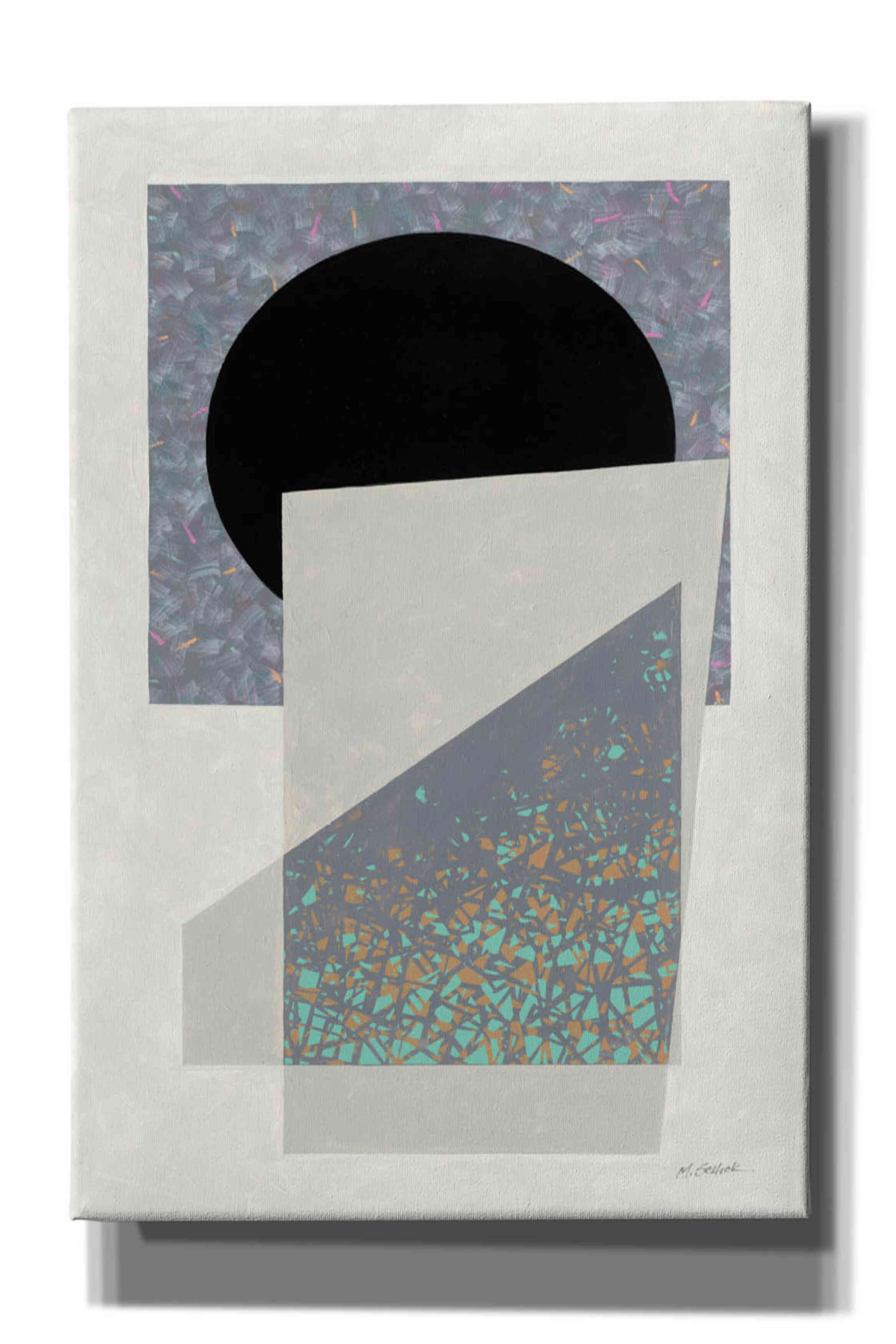 'Full Moon I V2' by Mike Schick, Giclee Canvas Wall Art