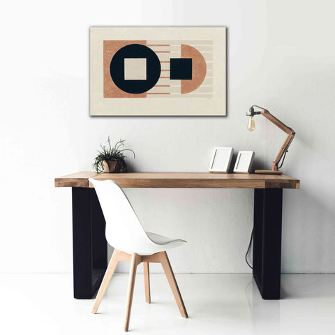 Image of 'Laterally Speaking Warm' by Mike Schick, Giclee Canvas Wall Art,40 x 26