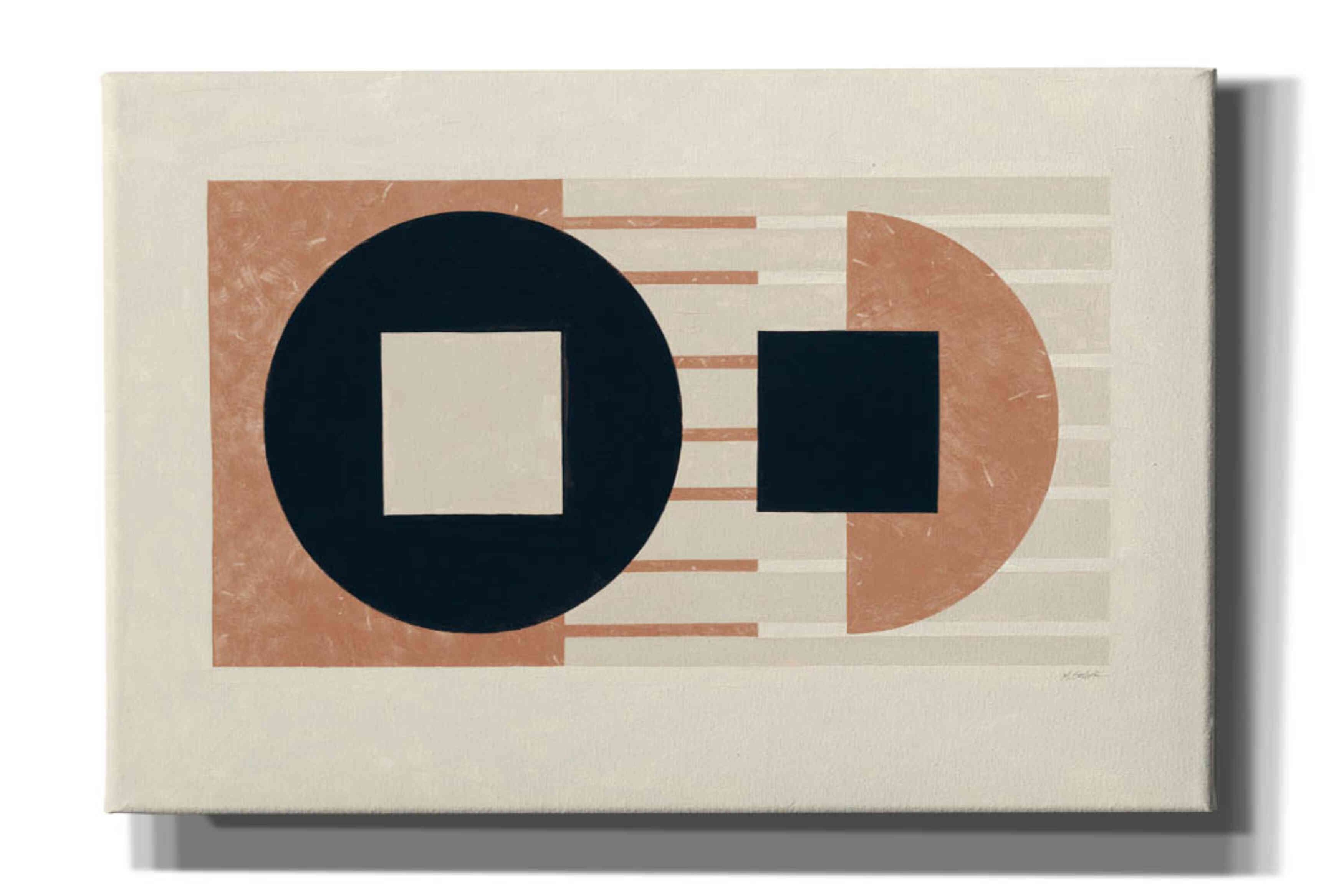 'Laterally Speaking Warm' by Mike Schick, Giclee Canvas Wall Art