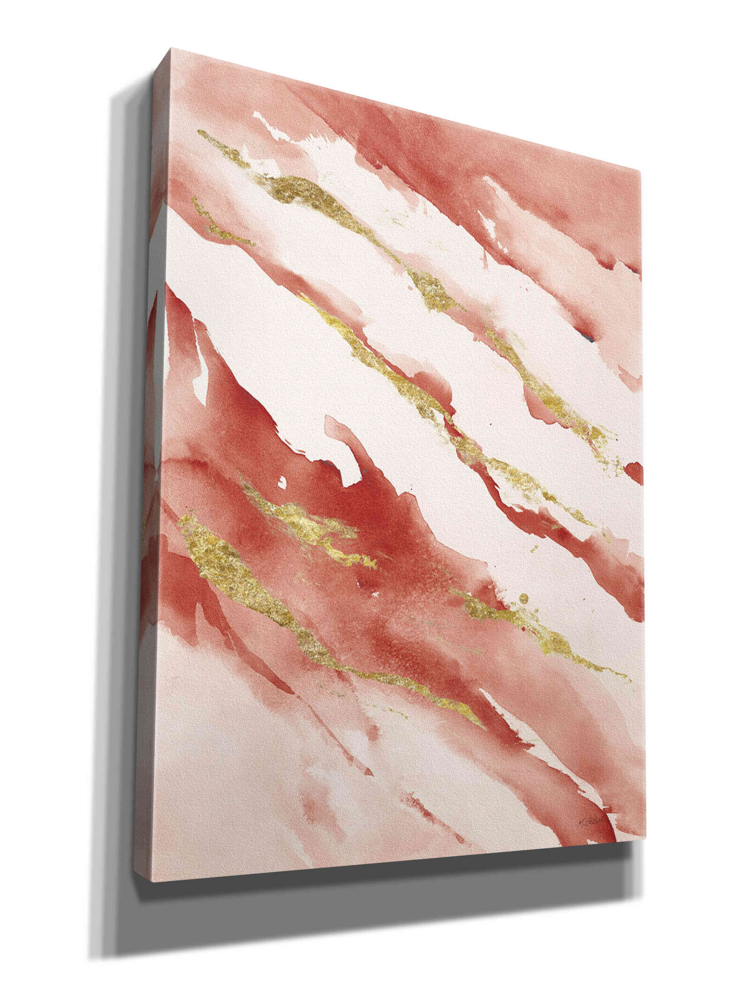 'Drift V2 Red' by Mike Schick, Giclee Canvas Wall Art