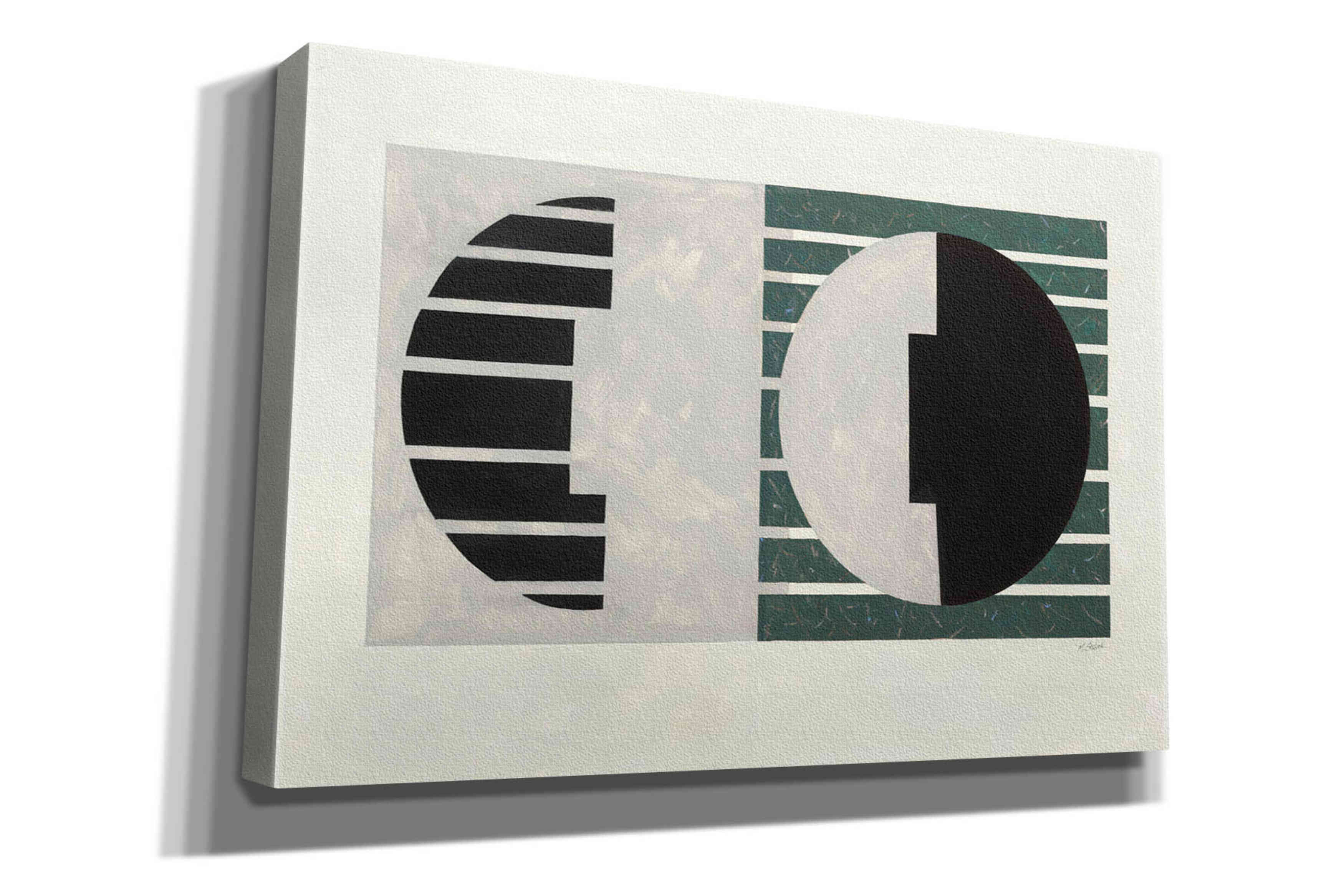 'Latitude Green' by Mike Schick, Giclee Canvas Wall Art