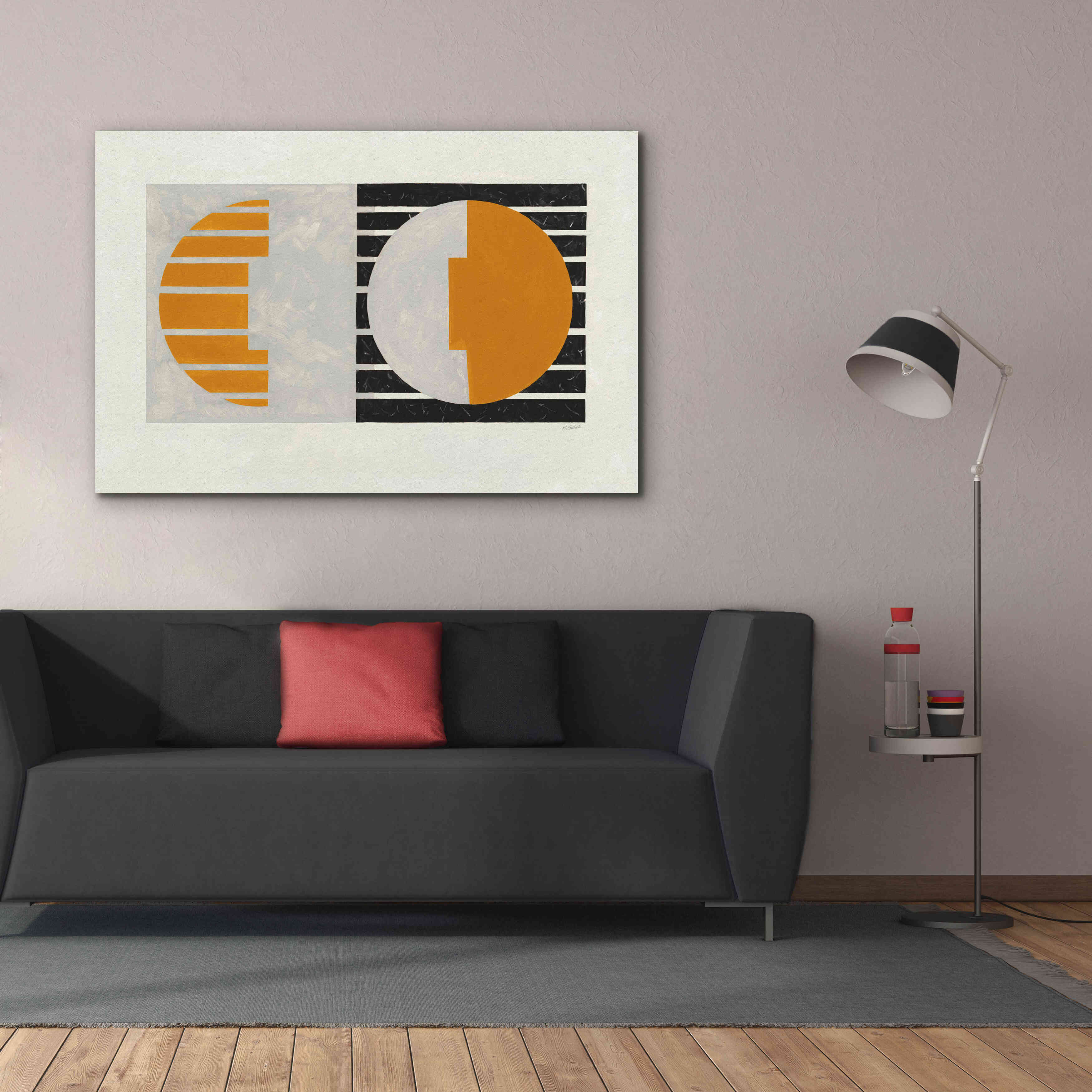 'Latitude V2' by Mike Schick, Giclee Canvas Wall Art,60 x 40