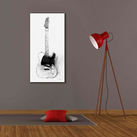 Image of 'Garage Band I' by Mike Schick, Giclee Canvas Wall Art,20 x 40