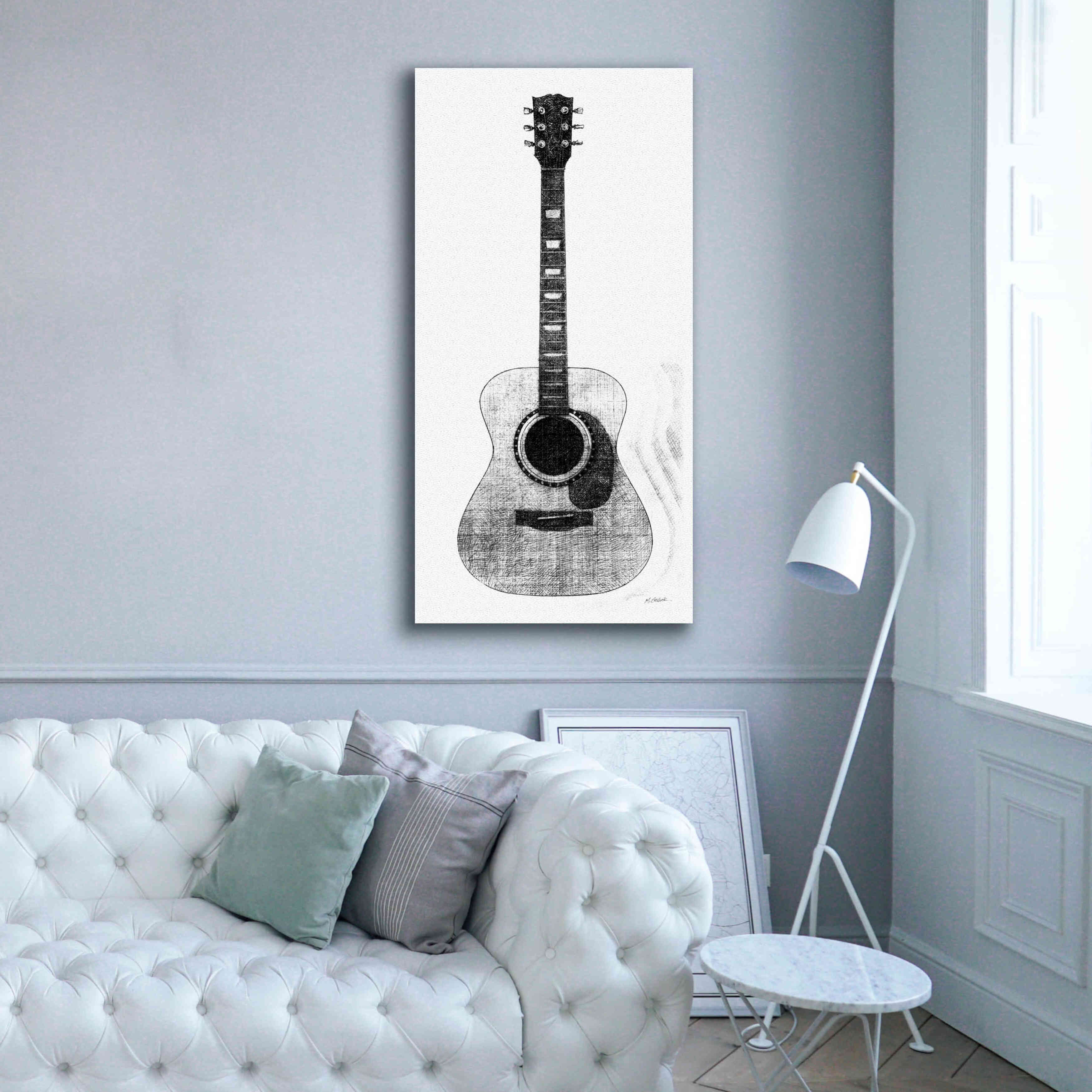 'Garage Band II' by Mike Schick, Giclee Canvas Wall Art,30 x 60