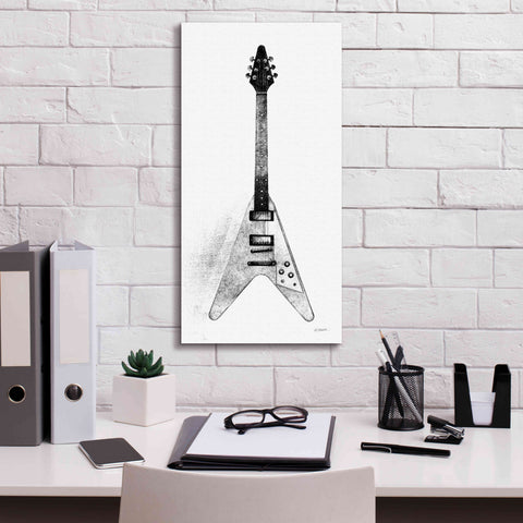 Image of 'Garage Band III' by Mike Schick, Giclee Canvas Wall Art,12 x 24