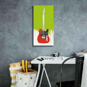 'Garage Band I Paint' by Mike Schick, Giclee Canvas Wall Art,12 x 24