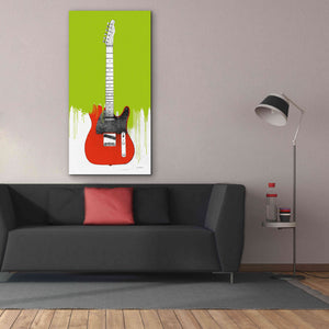 'Garage Band I Paint' by Mike Schick, Giclee Canvas Wall Art,30 x 60