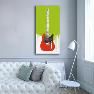 'Garage Band I Paint' by Mike Schick, Giclee Canvas Wall Art,30 x 60