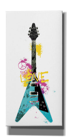 Image of 'Garage Band III Graffiti' by Mike Schick, Giclee Canvas Wall Art