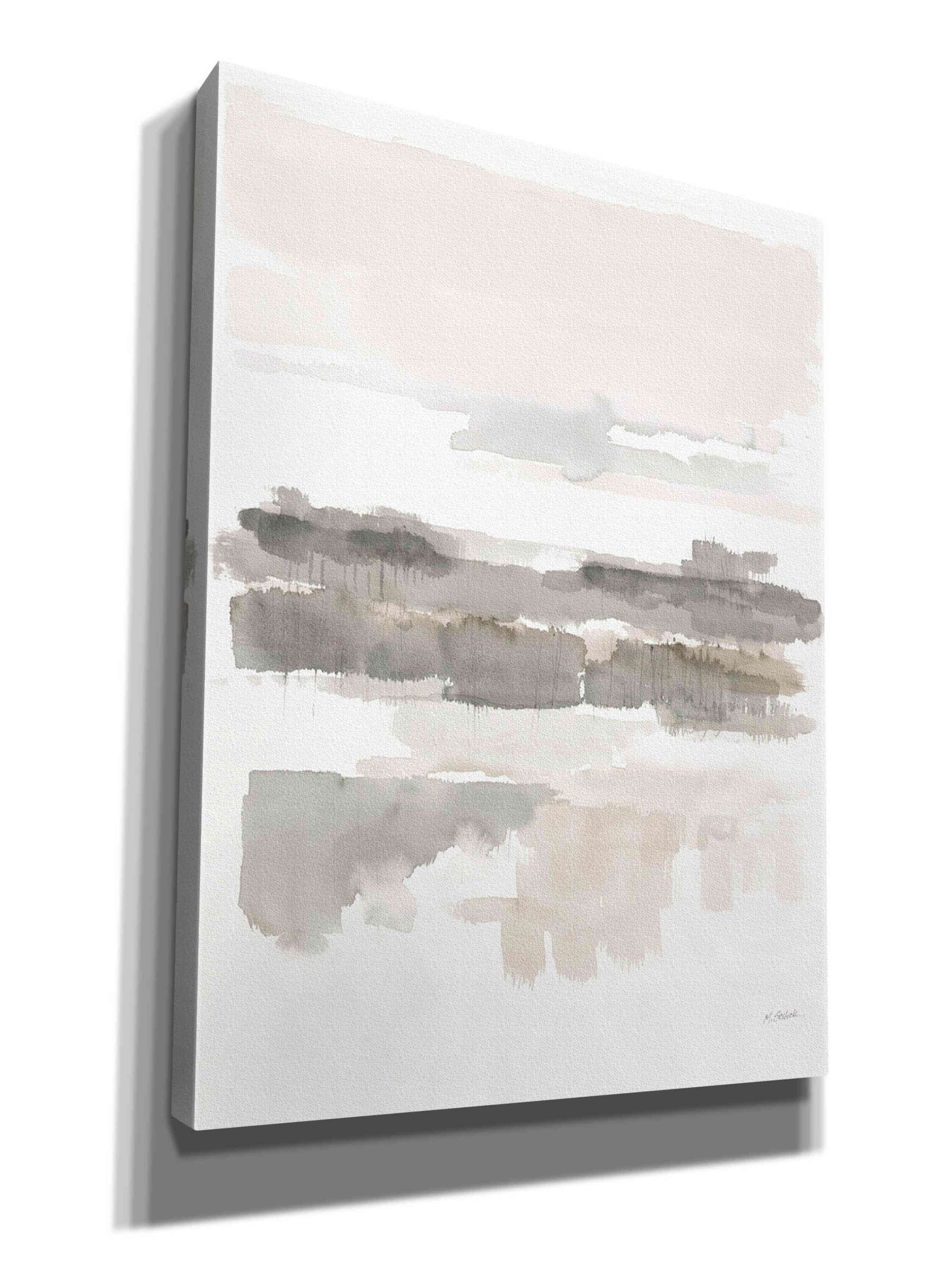 'Neutral Wetlands Crop' by Mike Schick, Giclee Canvas Wall Art