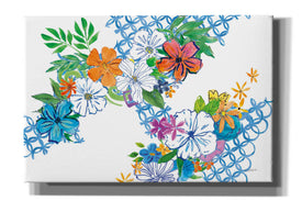 'Flower Power I' by Mike Schick, Giclee Canvas Wall Art