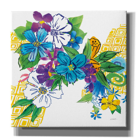 Image of 'Flower Power III' by Mike Schick, Giclee Canvas Wall Art