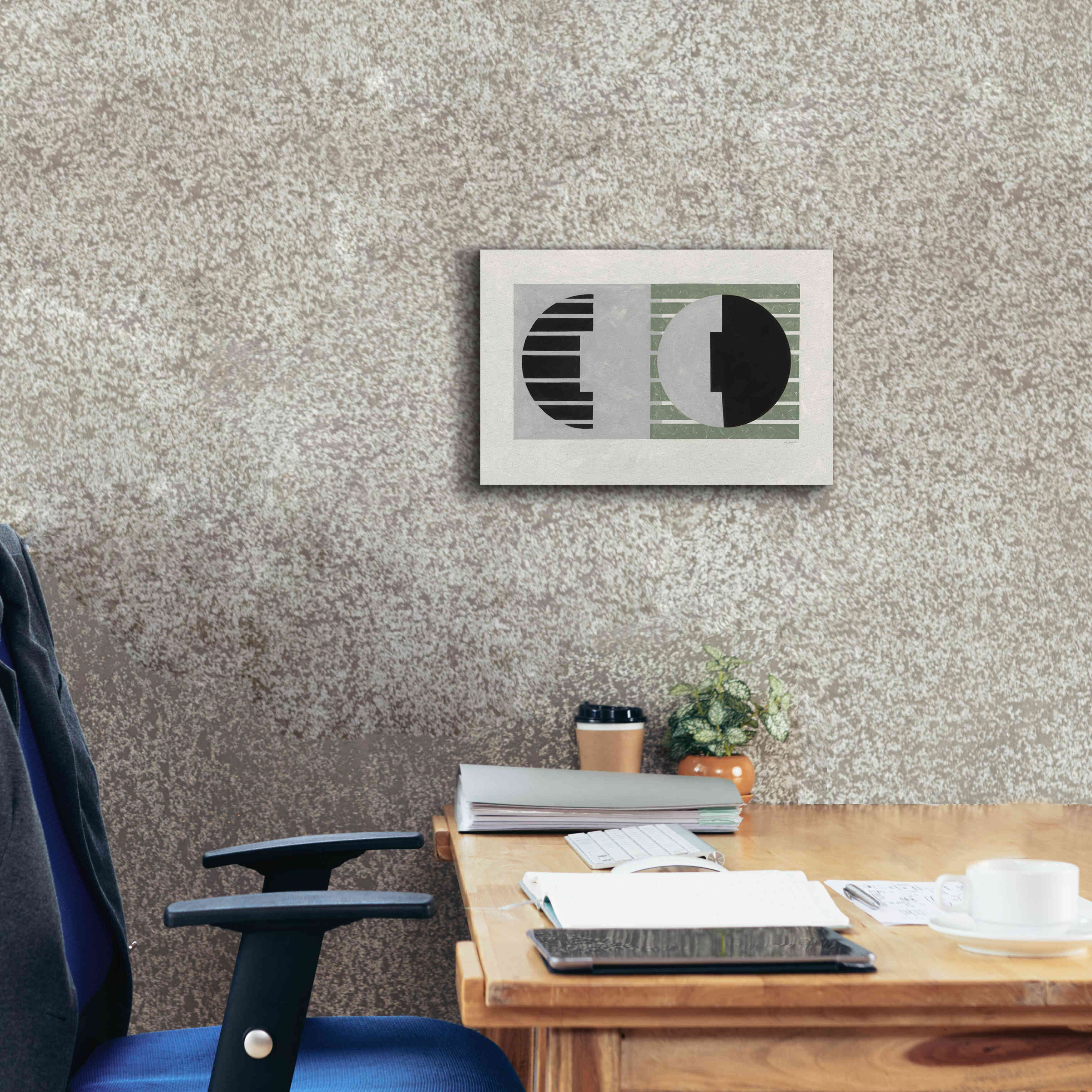 'Latitude Sage' by Mike Schick, Giclee Canvas Wall Art,18 x 12