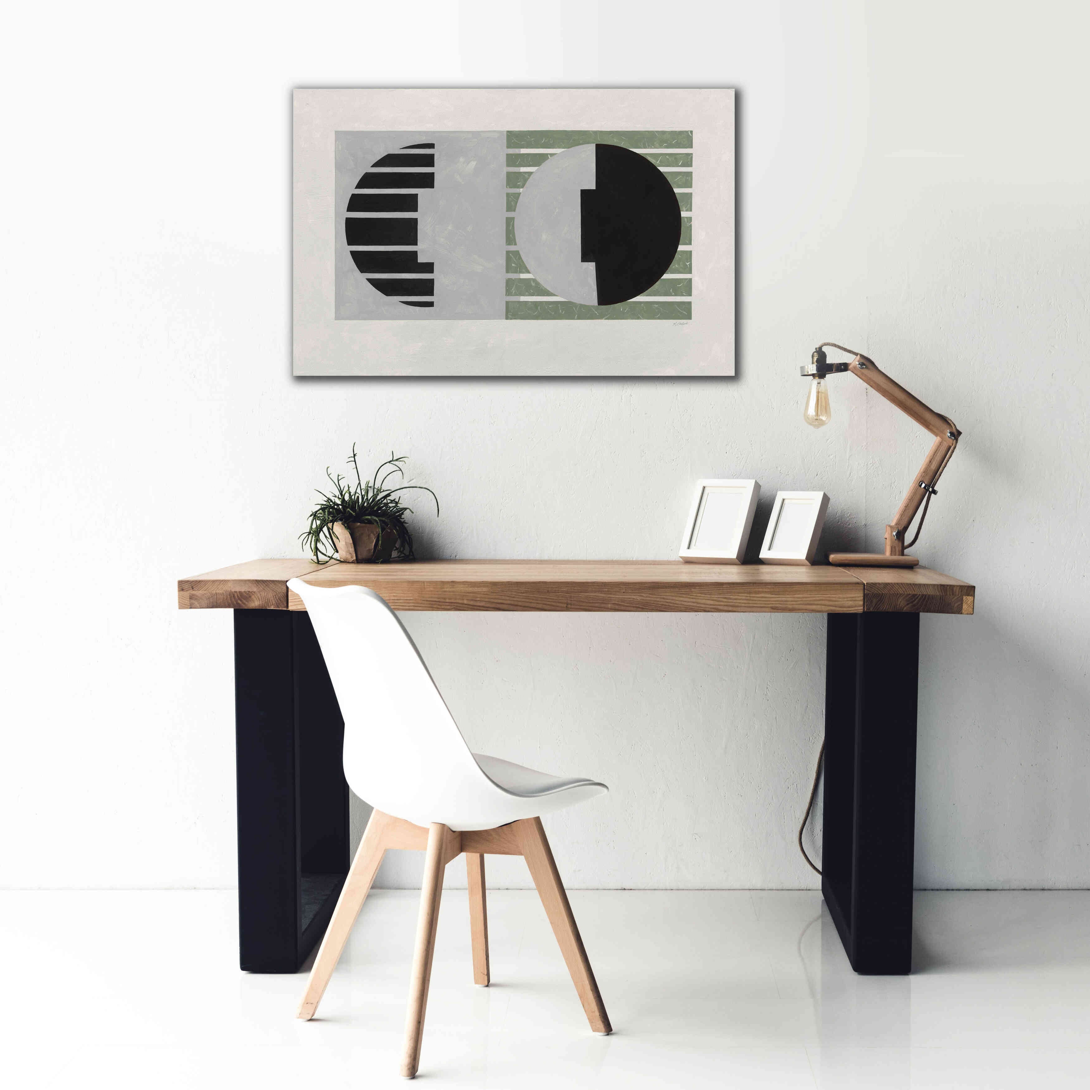 'Latitude Sage' by Mike Schick, Giclee Canvas Wall Art,40 x 26