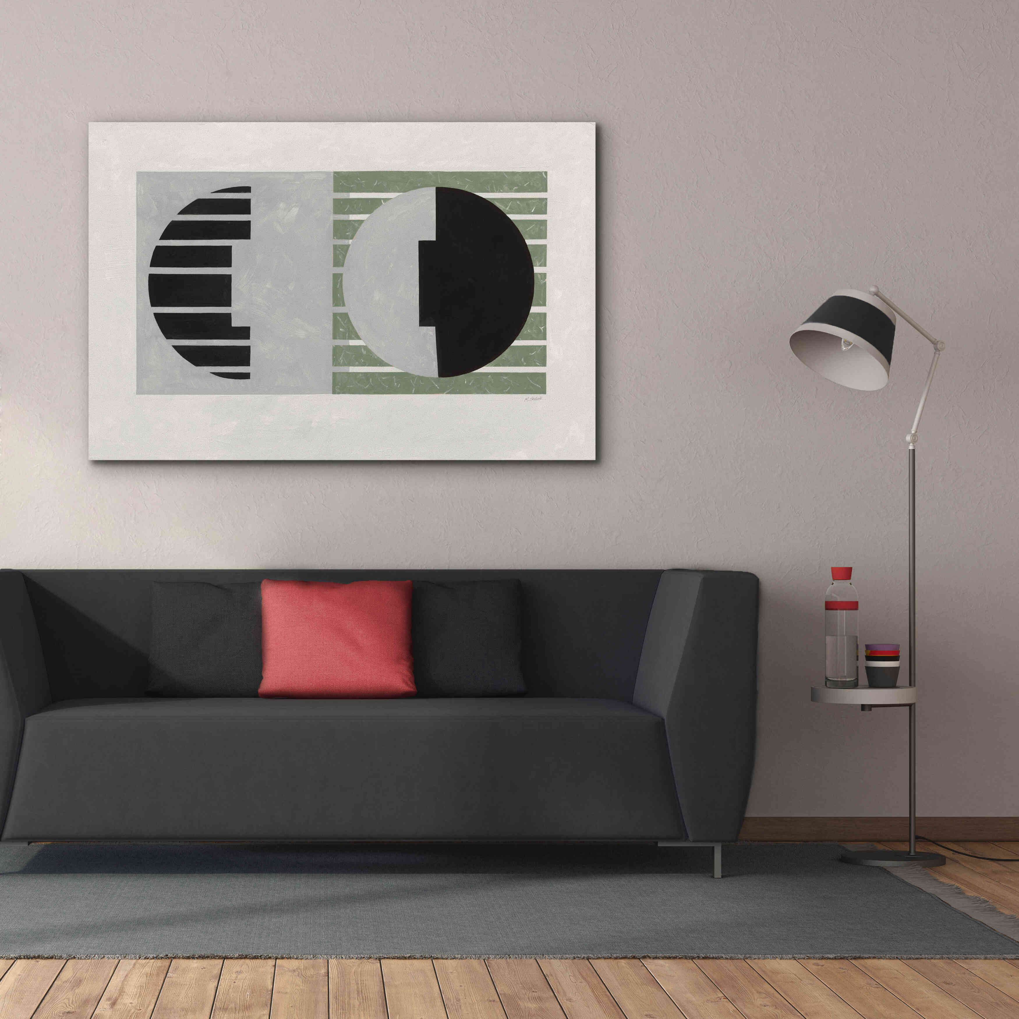 'Latitude Sage' by Mike Schick, Giclee Canvas Wall Art,60 x 40