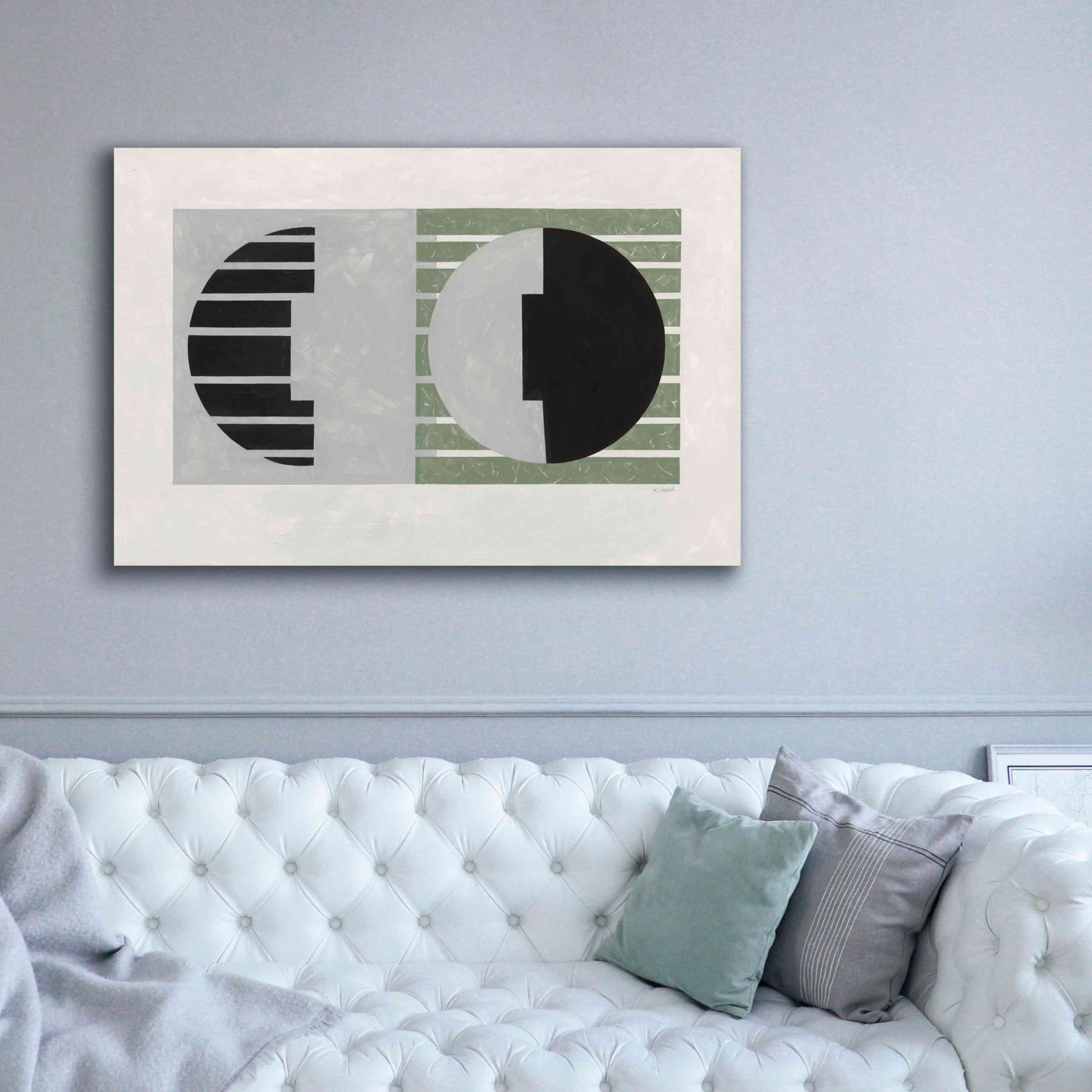 'Latitude Sage' by Mike Schick, Giclee Canvas Wall Art,60 x 40