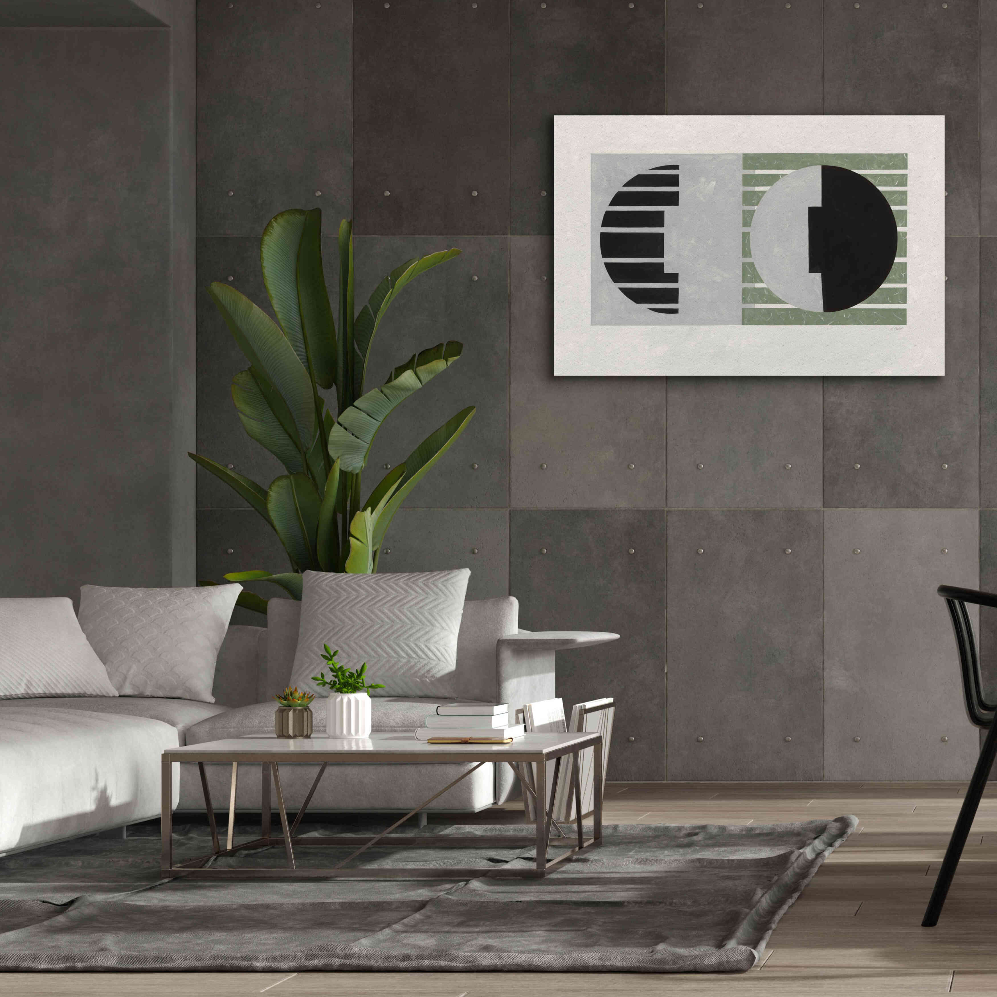 'Latitude Sage' by Mike Schick, Giclee Canvas Wall Art,60 x 40