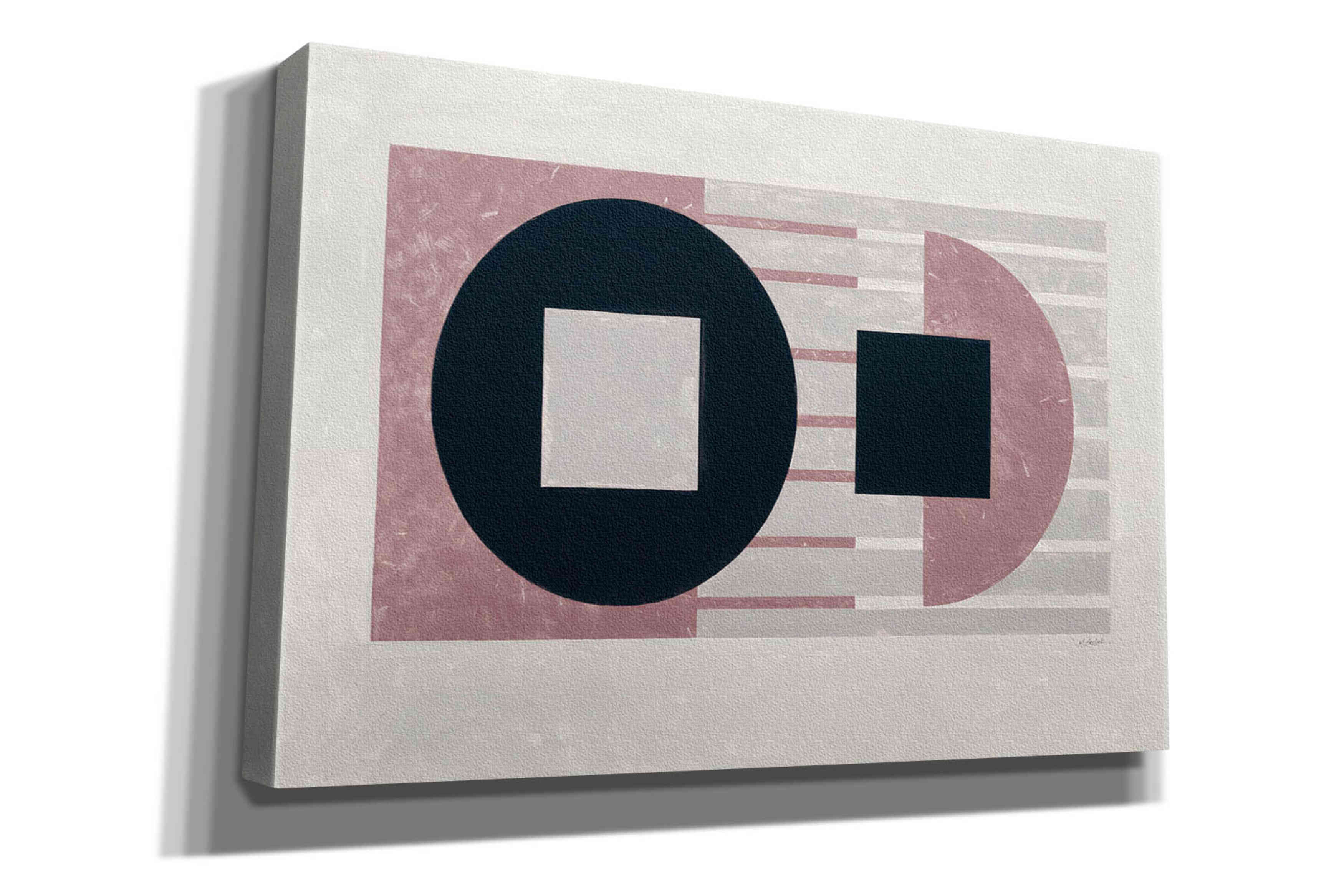 'Laterally Speaking Mauve' by Mike Schick, Giclee Canvas Wall Art