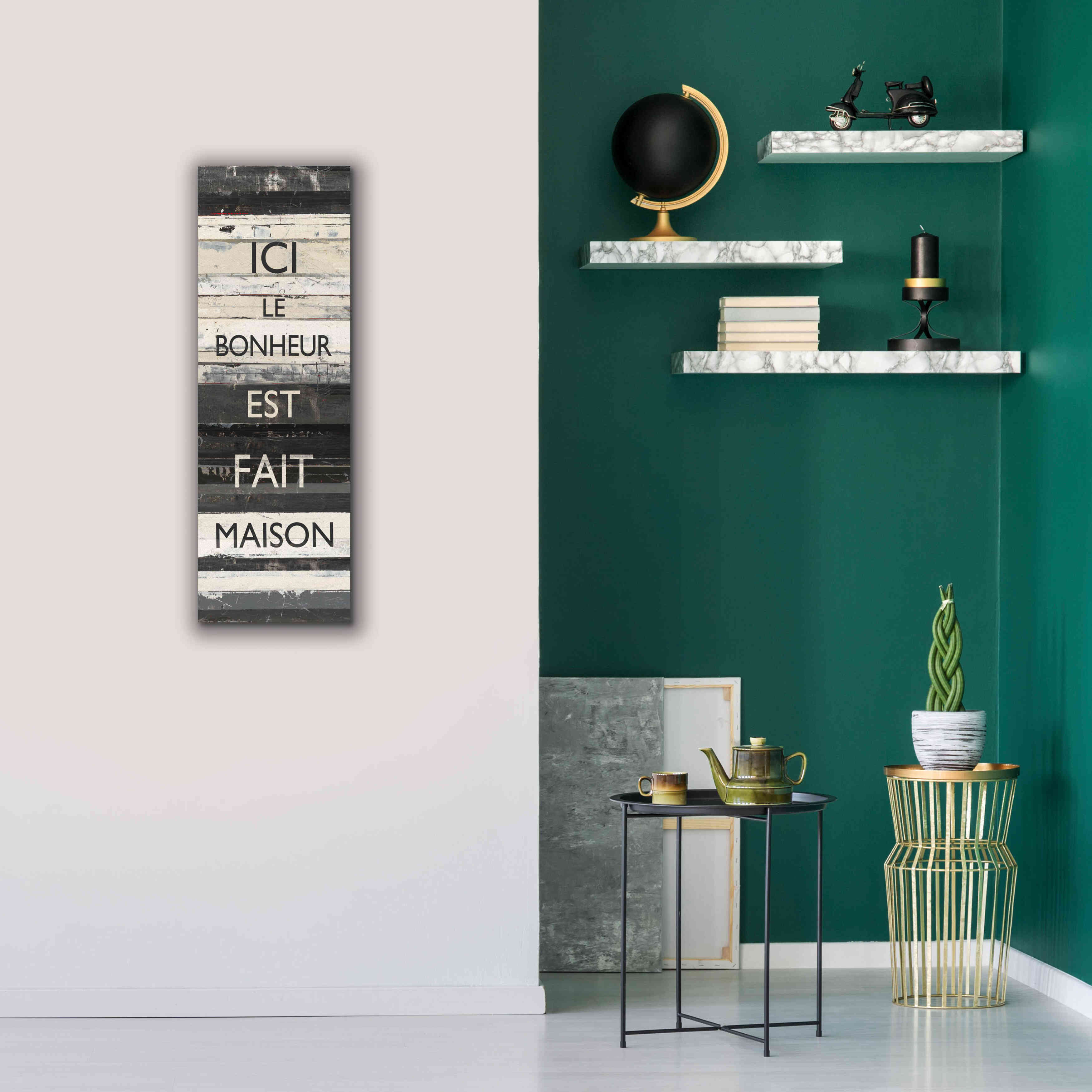 'Zephyr Quote IV' by Mike Schick, Giclee Canvas Wall Art,12 x 36