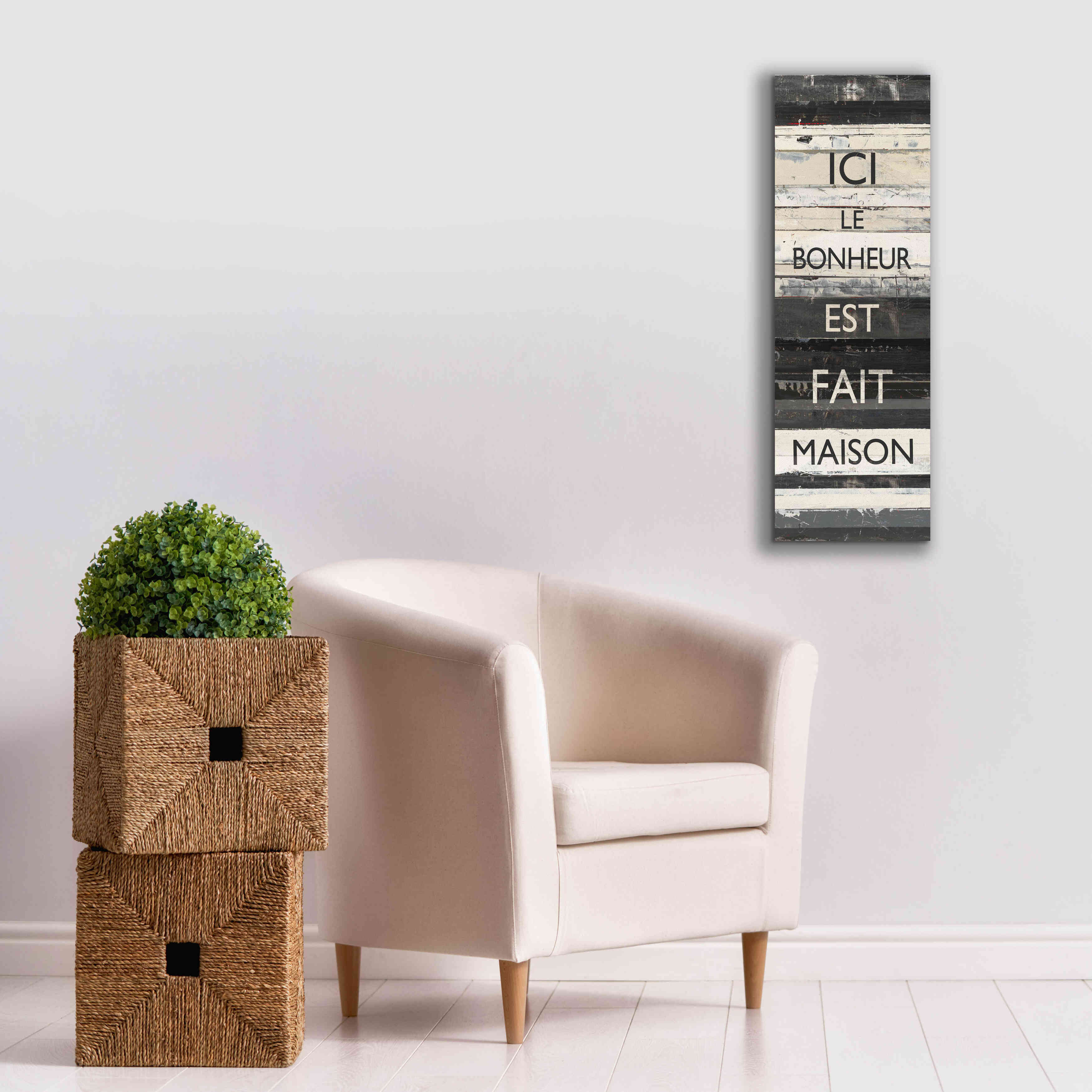 'Zephyr Quote IV' by Mike Schick, Giclee Canvas Wall Art,12 x 36