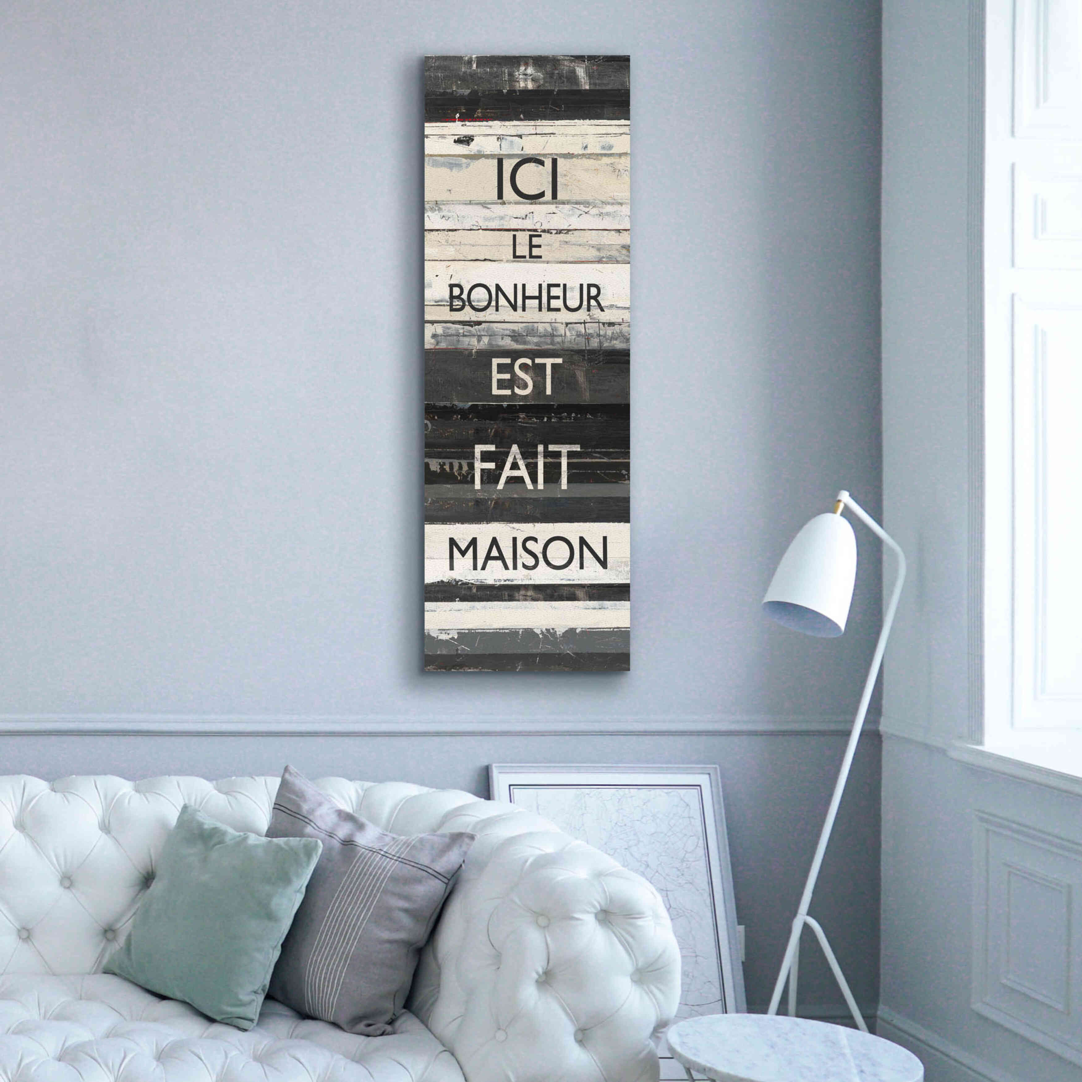 'Zephyr Quote IV' by Mike Schick, Giclee Canvas Wall Art,20 x 60