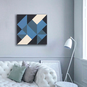 'Triangles I' by Mike Schick, Giclee Canvas Wall Art,37x37